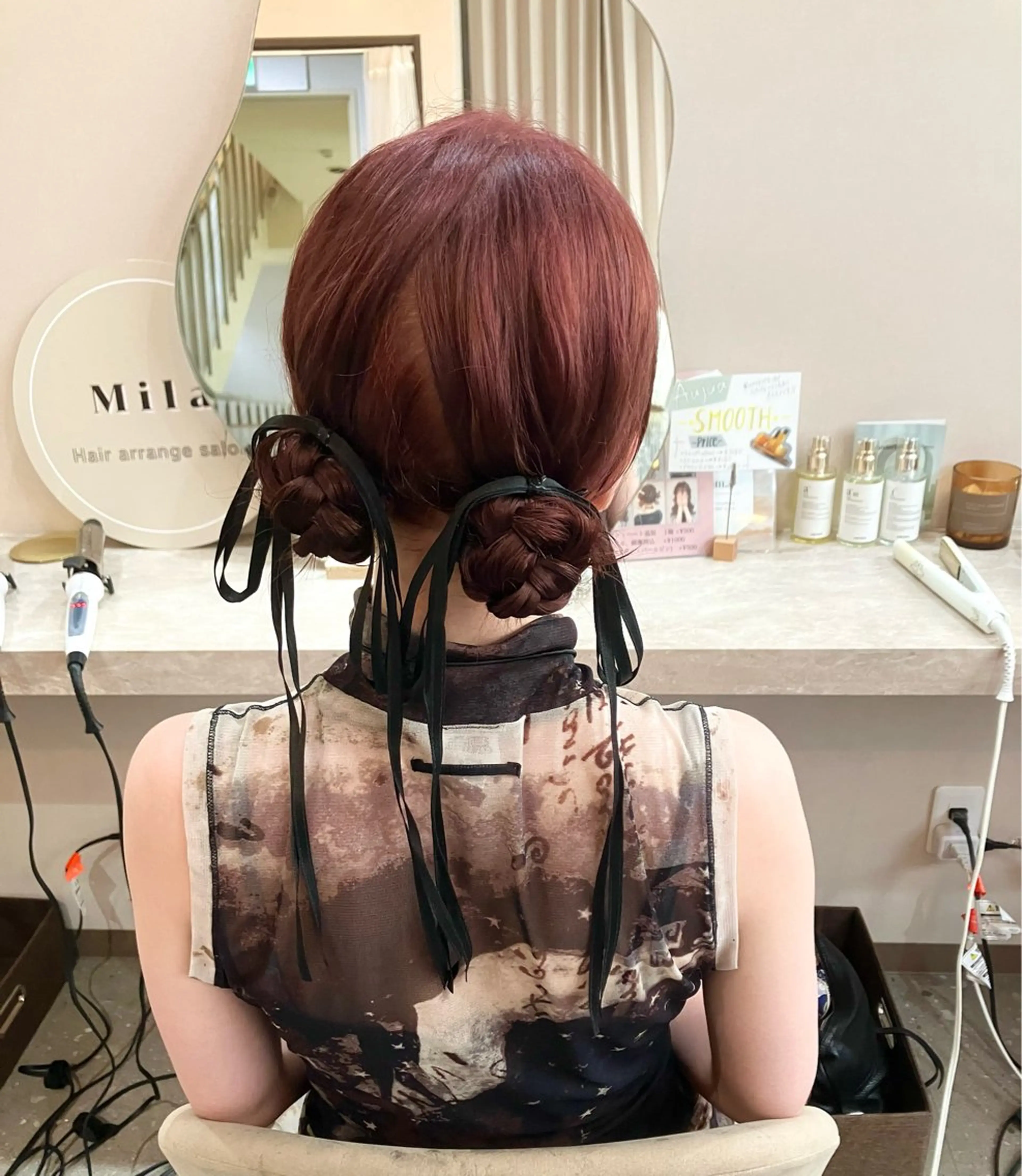 ヘアアレンジ Mila Makiのヘアスタイル