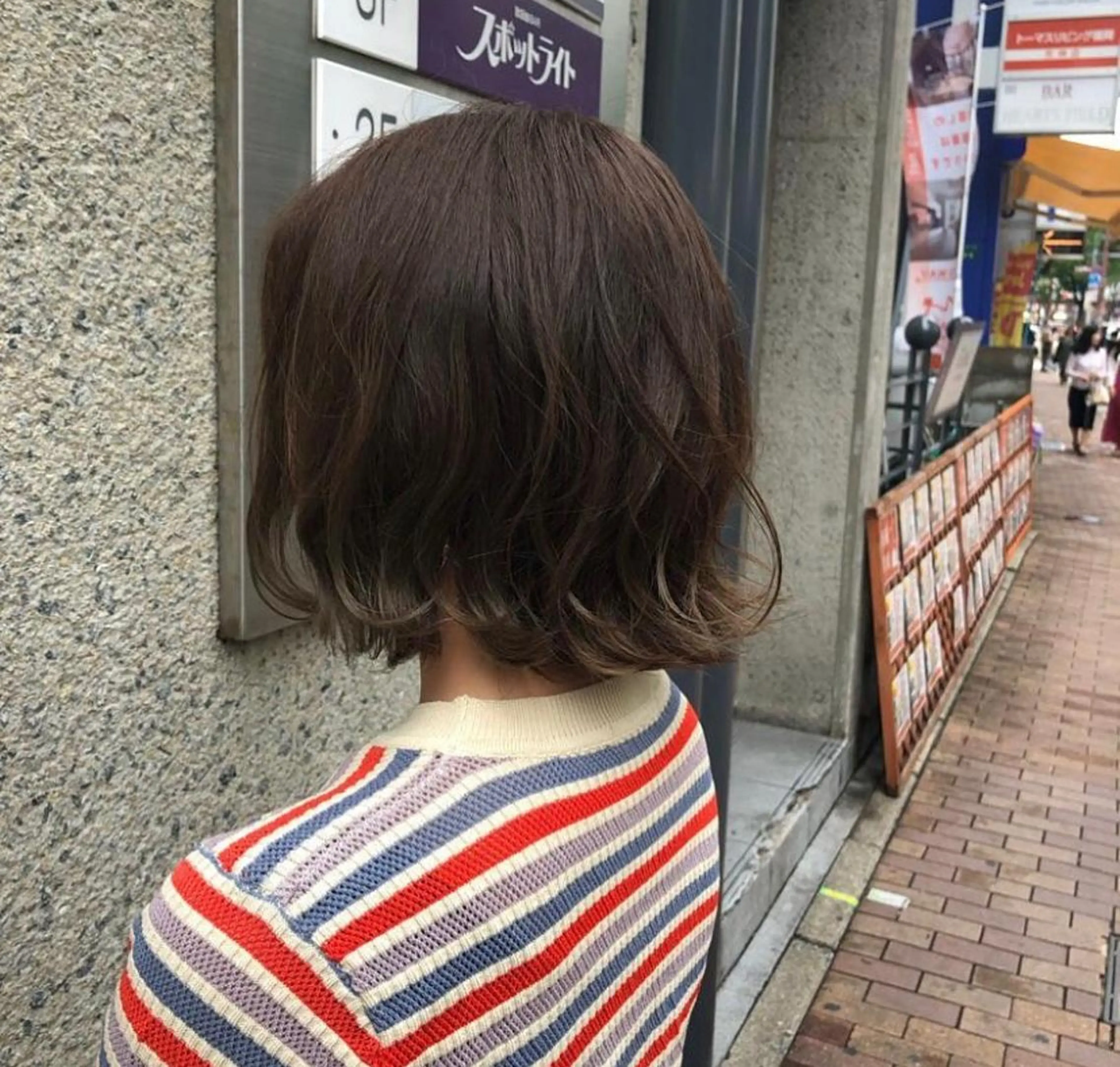 ミディアム カラー jill by gisel＿奥家のヘアスタイル