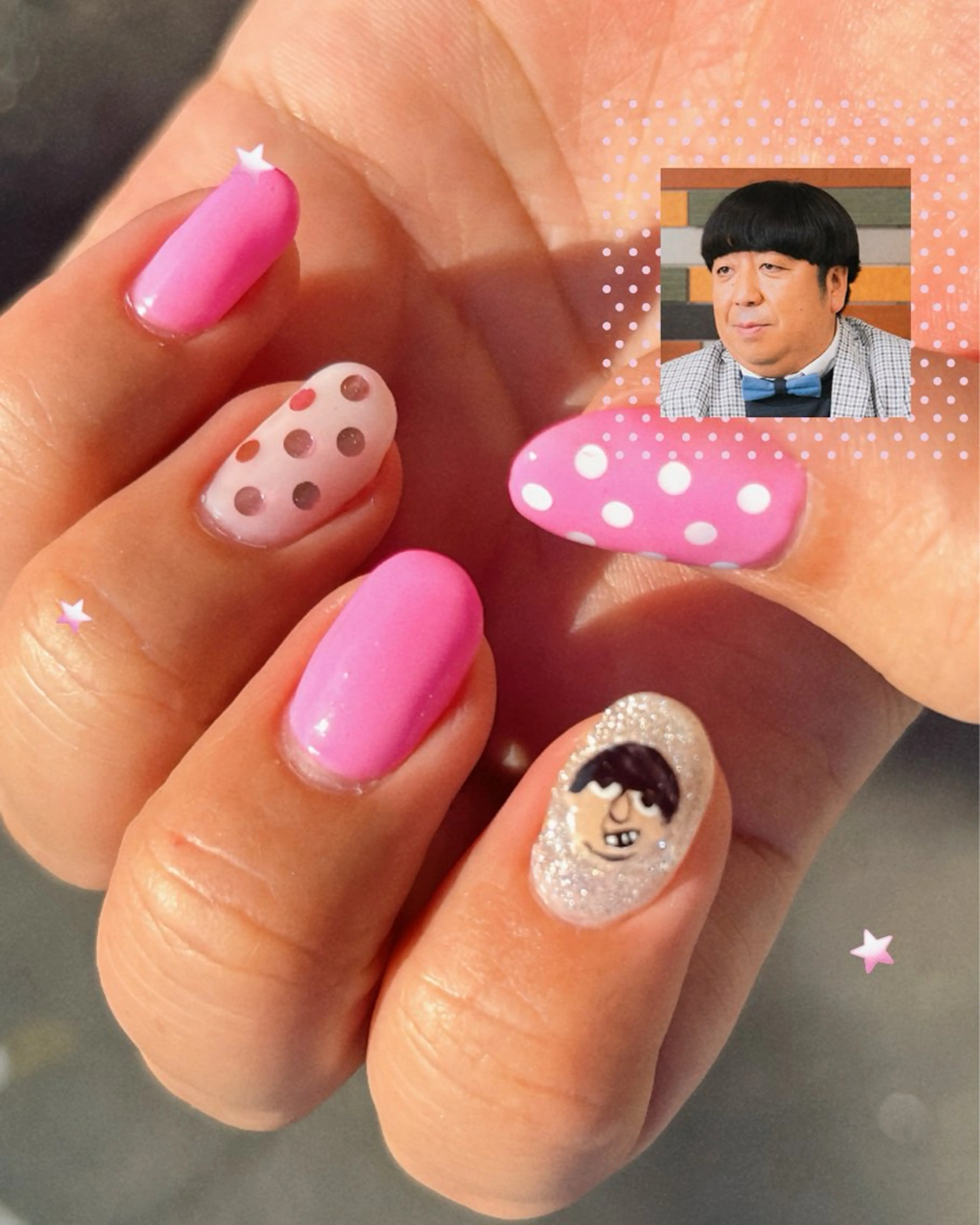 ネイル ハンドネイル ぽっぷん satomiのネイルデザイン