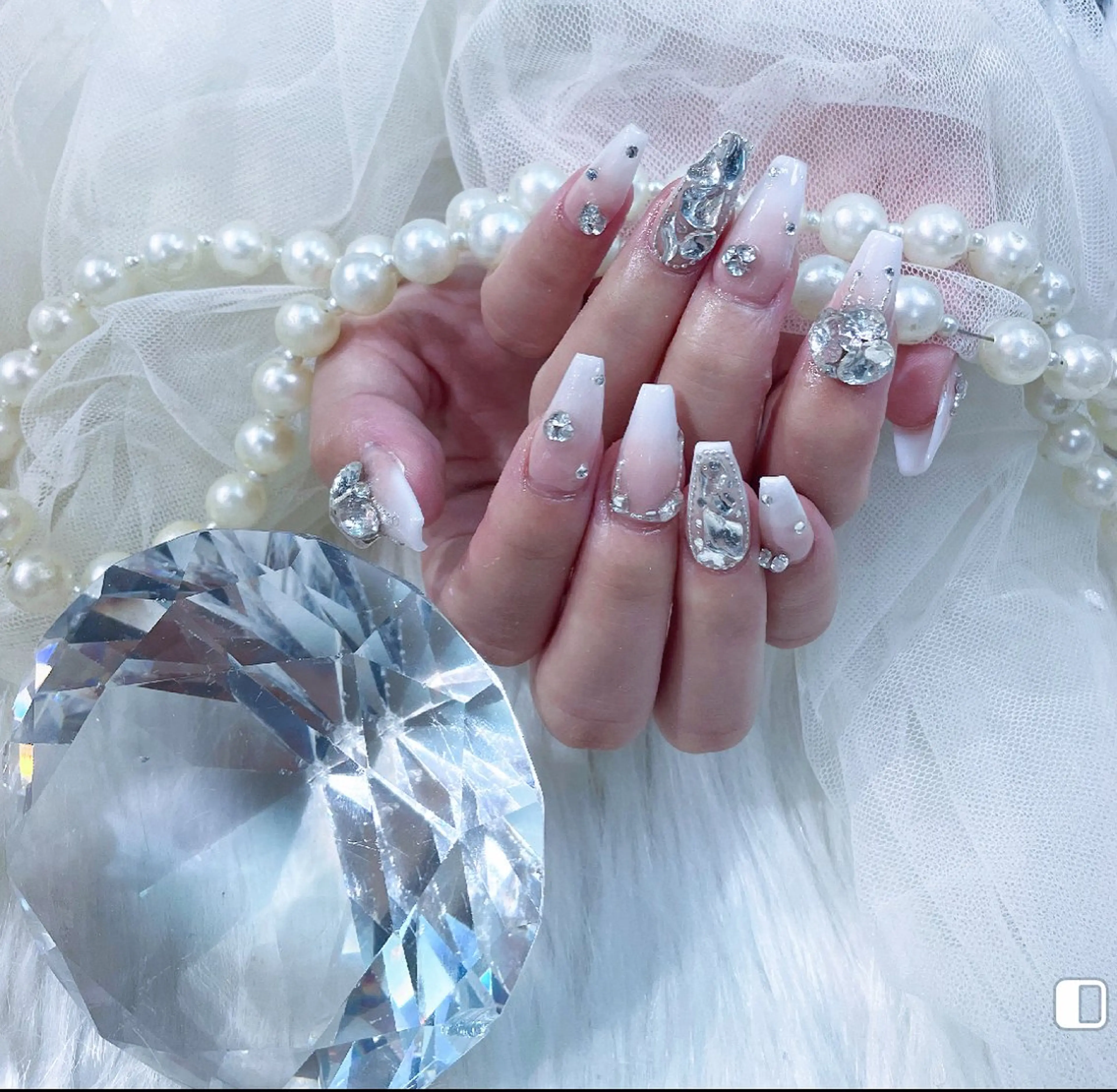 ネイル アートネイル スカルプネイル ベスティオーラ所属・ベスティオーラ/小竹 花香のネイルデザイン