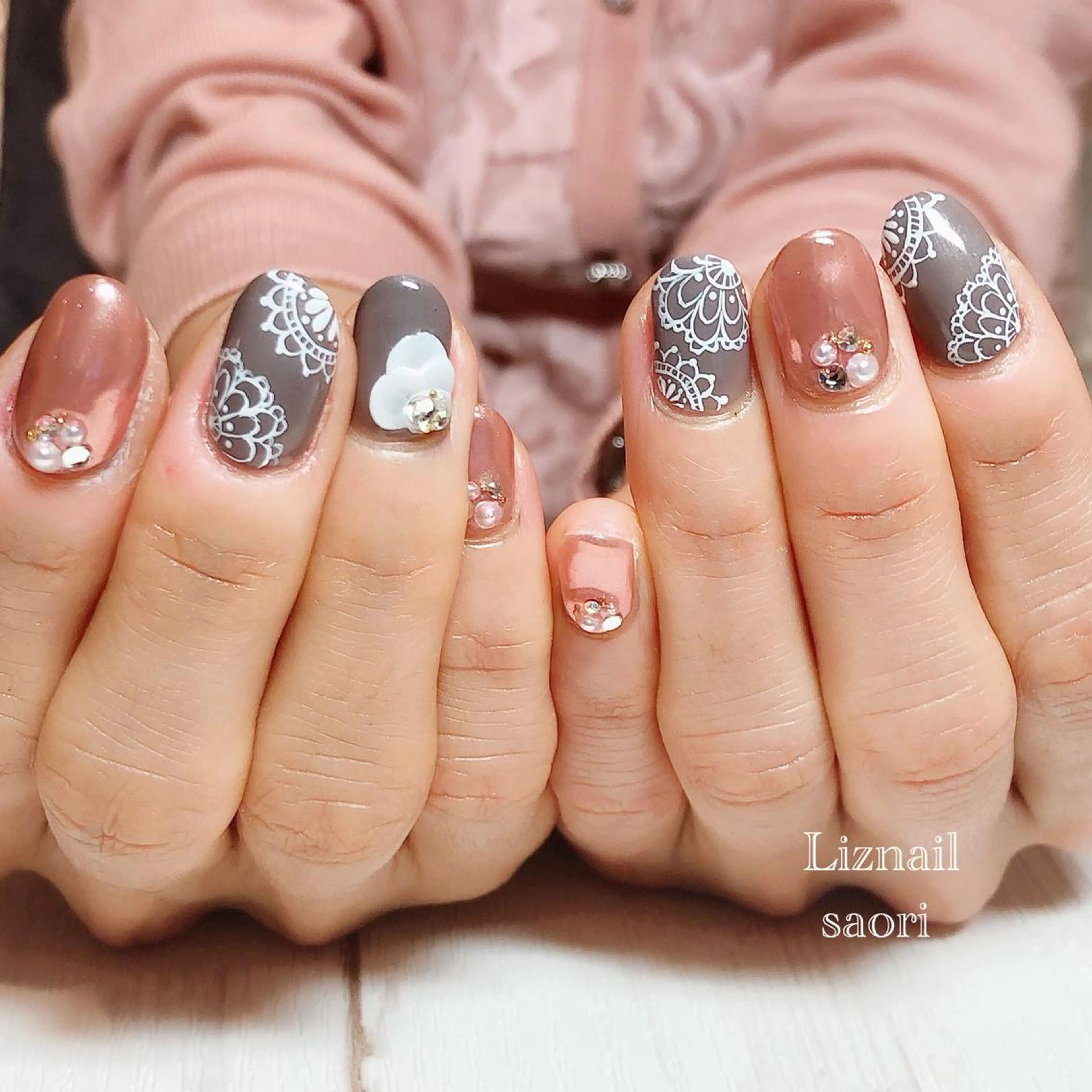 ネイル ハンドネイル Rawr / saoriのネイルデザイン