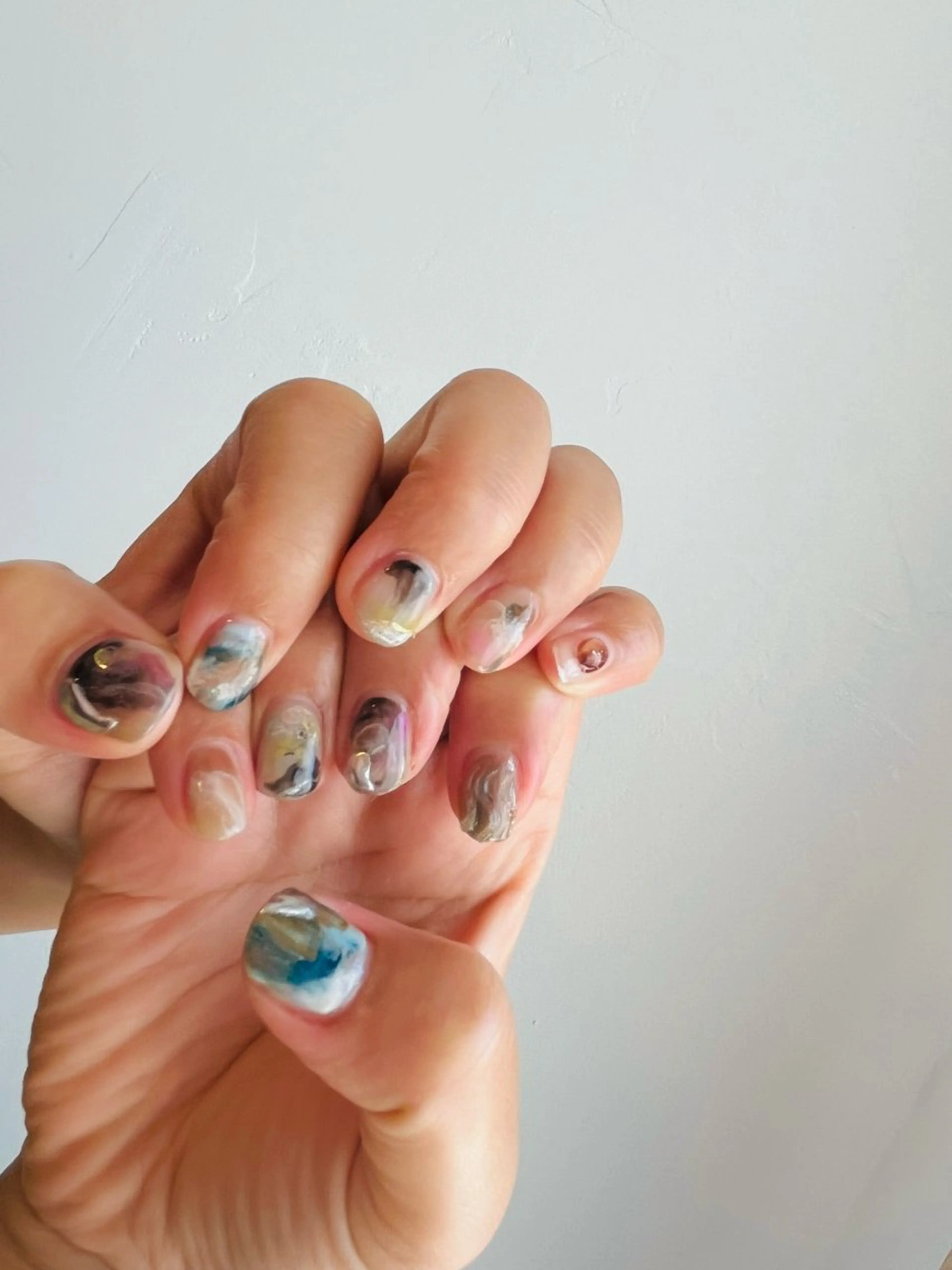 ネイル ニュアンスネイル ハンドネイル Hum nail  roomのネイルデザイン