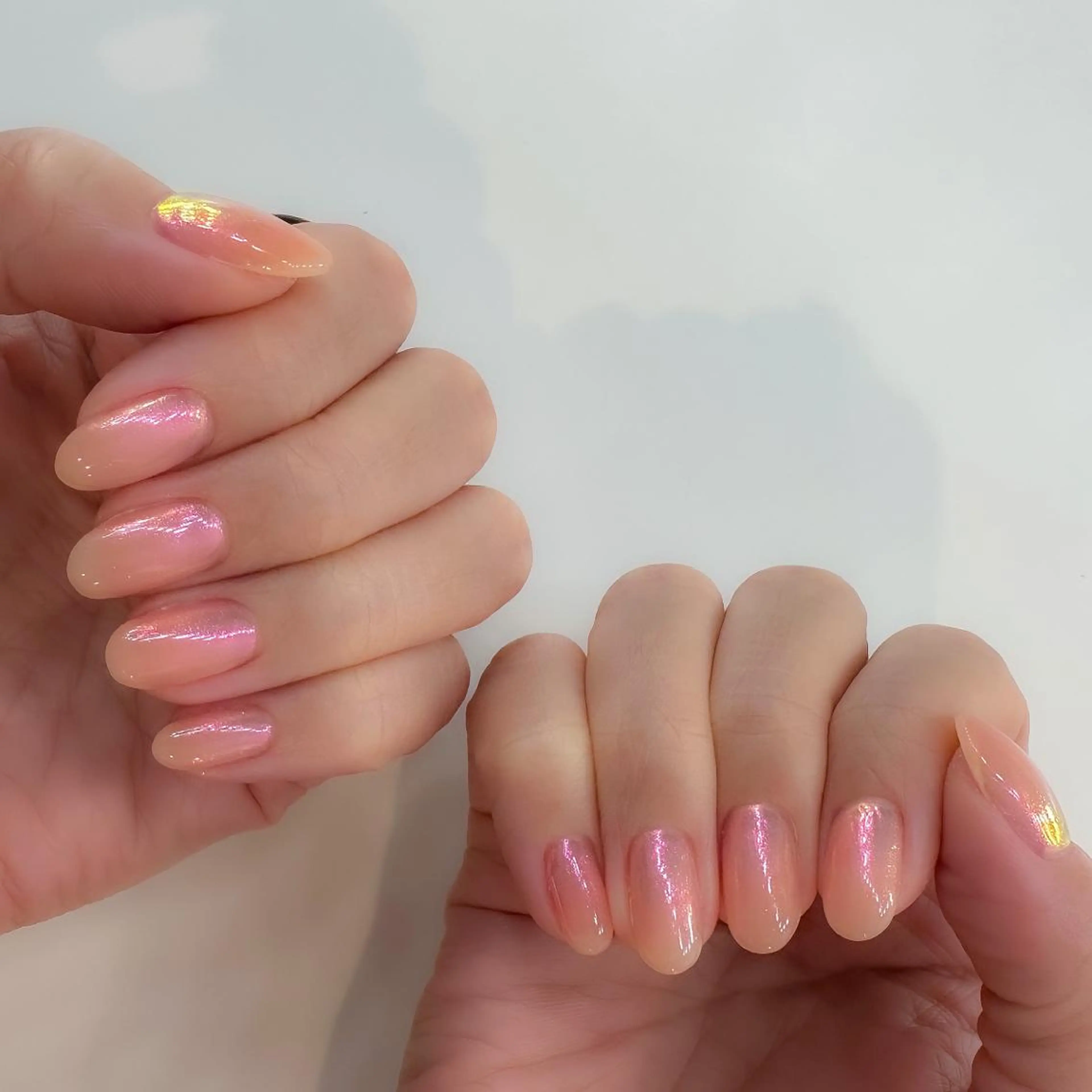 ネイル オーロラネイル mew mew NAIL & EYEのマツエク・マツパデザイン