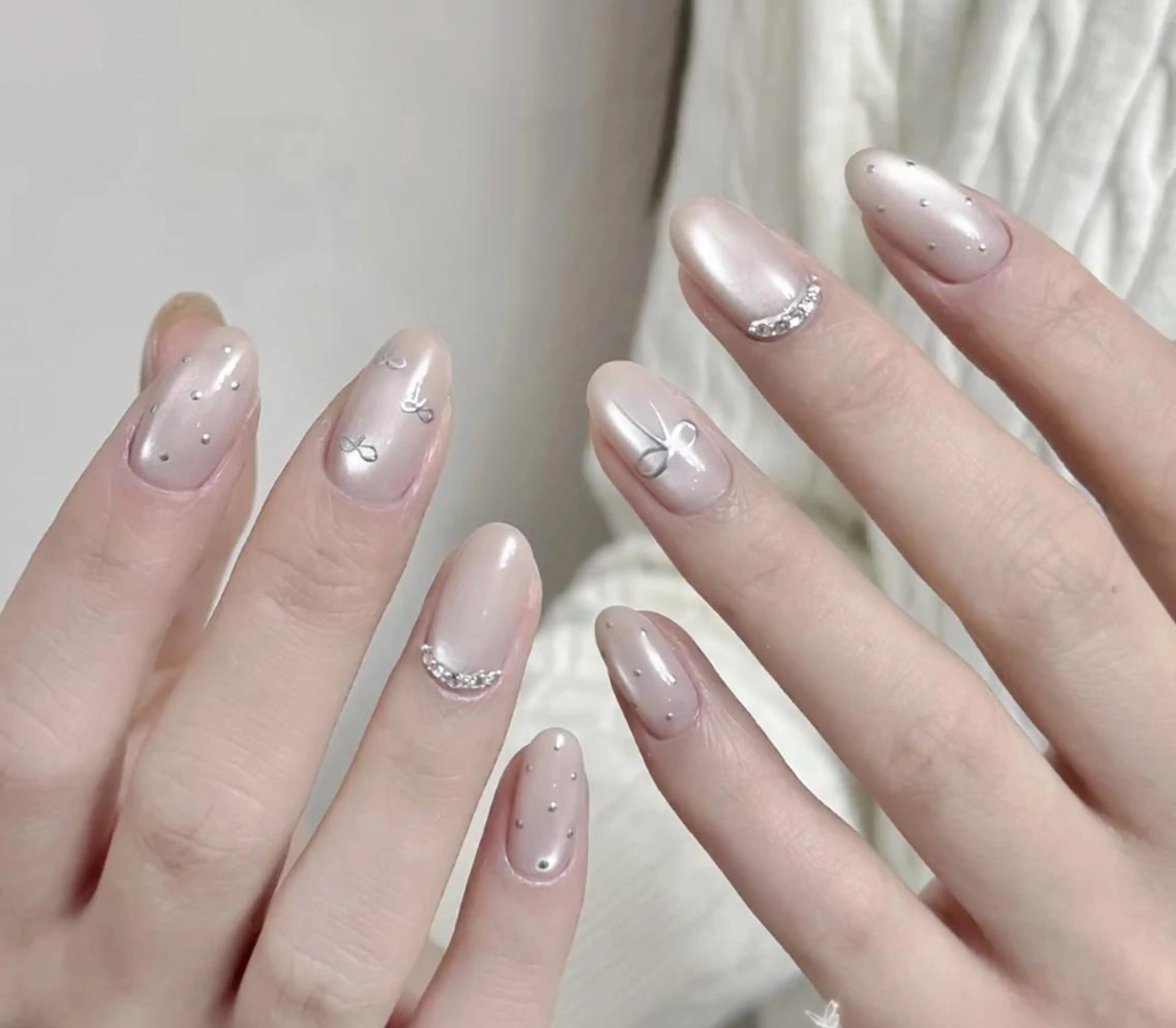 ネイル ハンドネイル ハンドケア 🍑 momo_nailのネイルデザイン