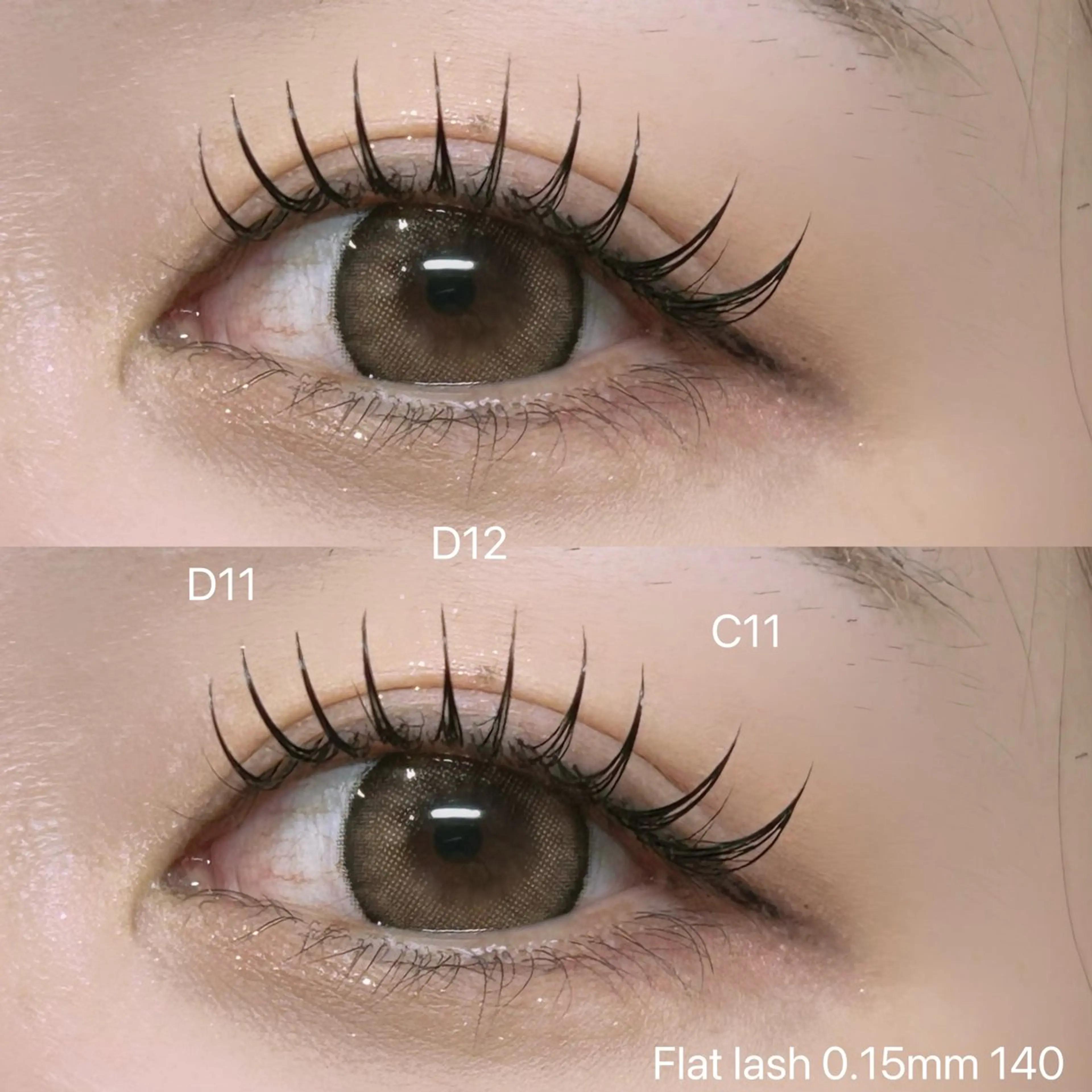 マツエク・マツパ フラットラッシュ マツエク GO TODAY シェアサロン Lino店所属・GO TODAY Lino店【AYA】のマツエク・マツパデザイン