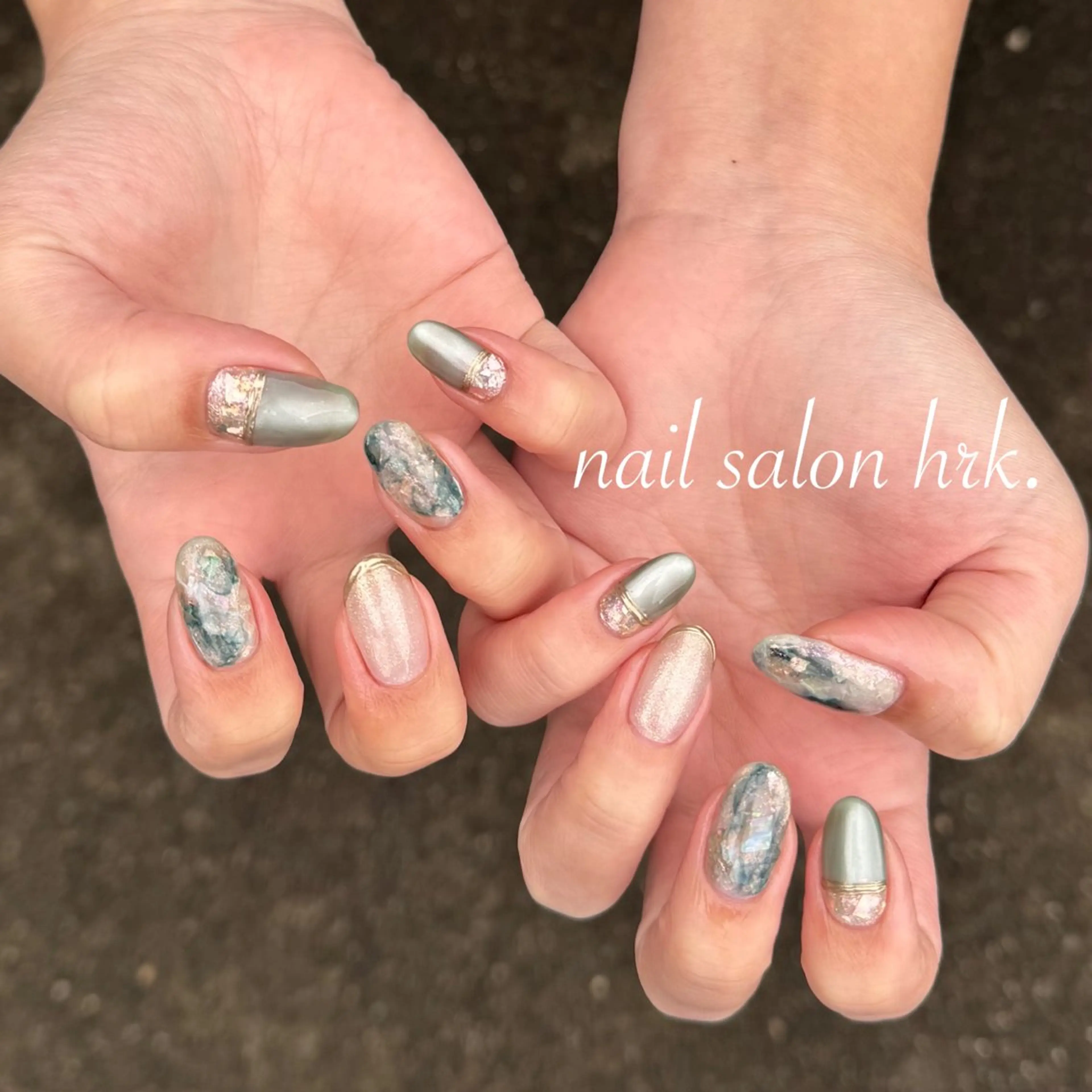 ネイル Nail Salon hrk.のネイルデザイン