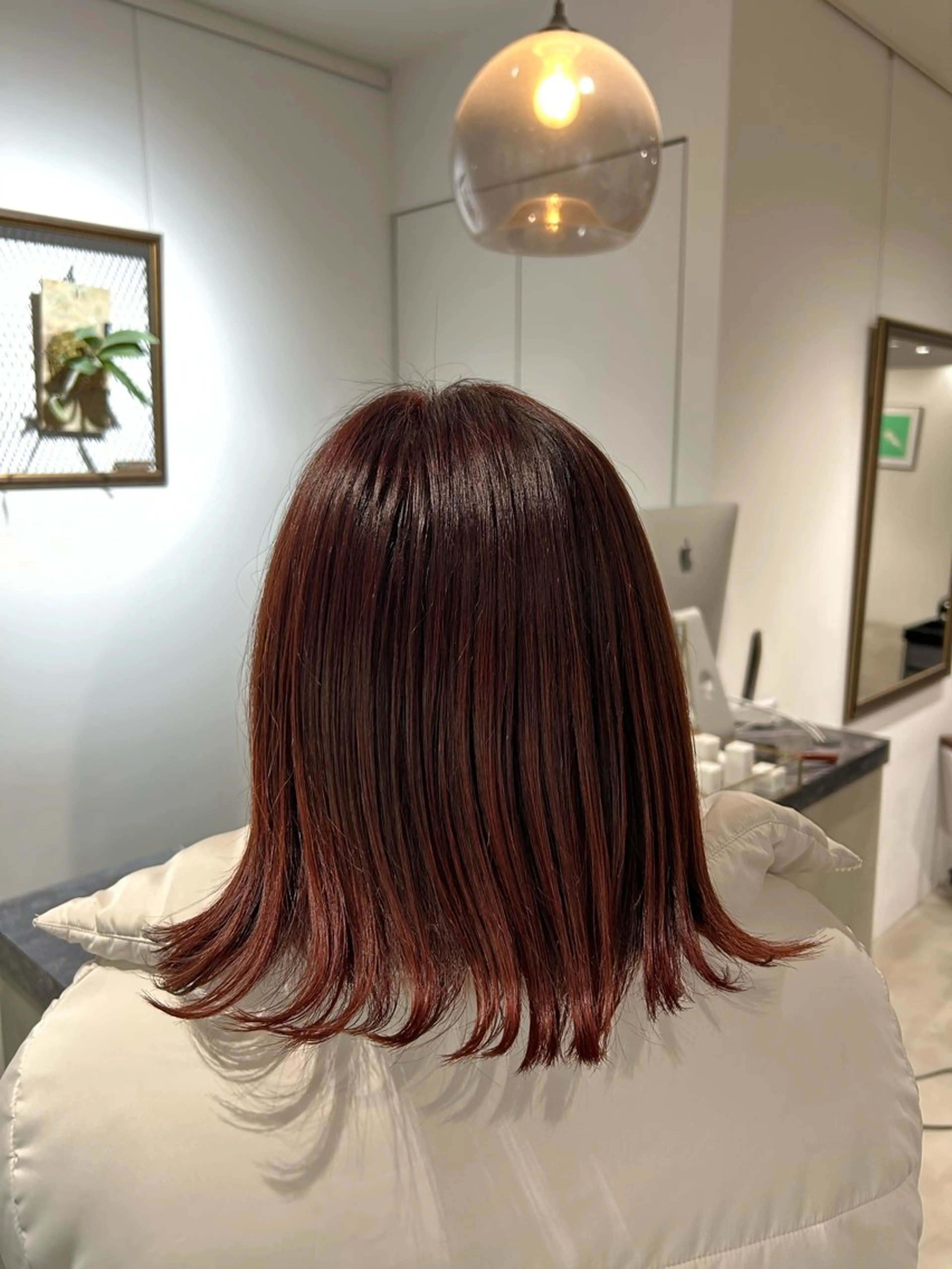 ミディアム Lis blanc所属・しみずゆさ/所沢 モデル様募集中🤍のヘアスタイル