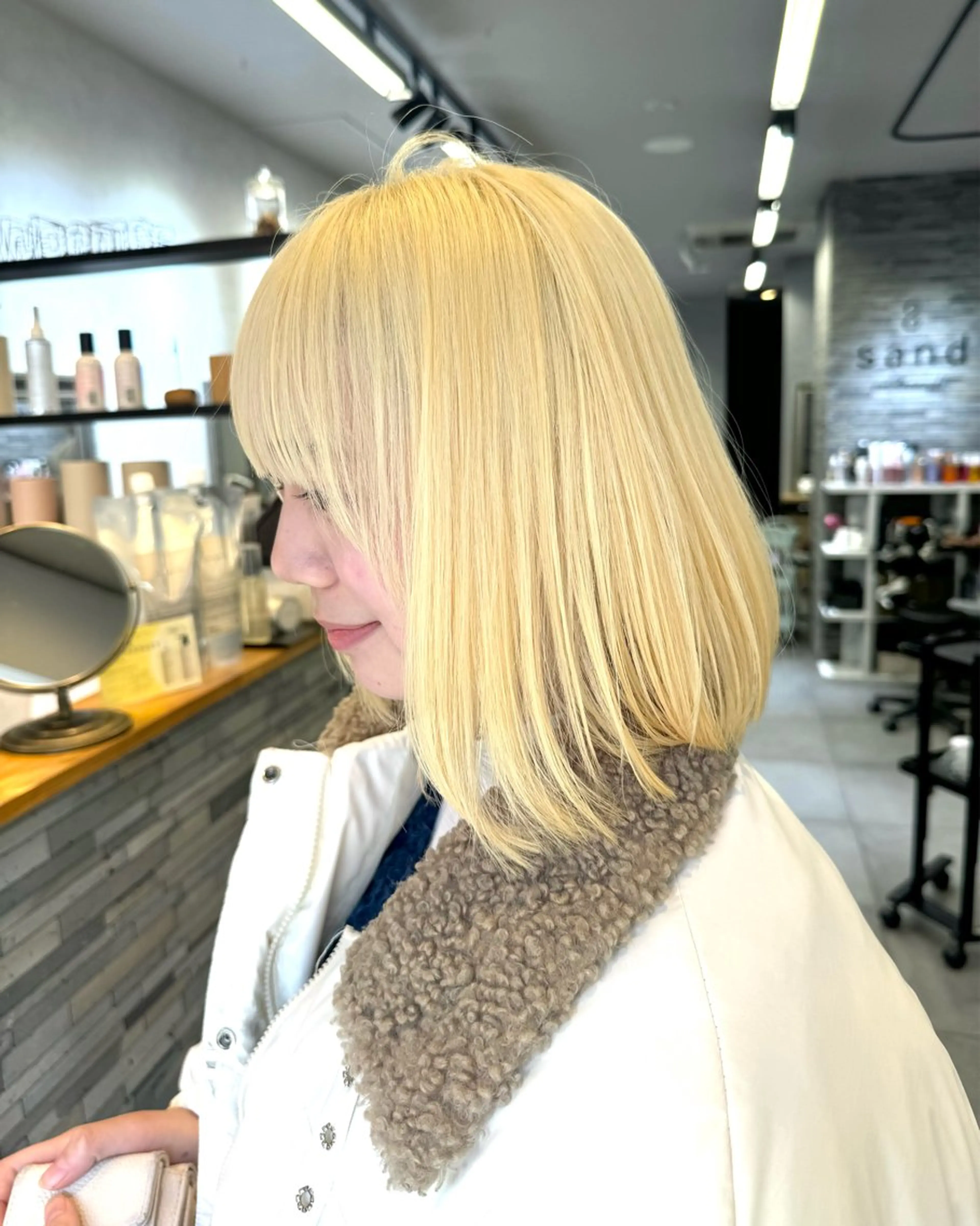 ミディアム ヘアカラー トリートメント 全レングスカット 特化🫧新井啓吾のヘアスタイル