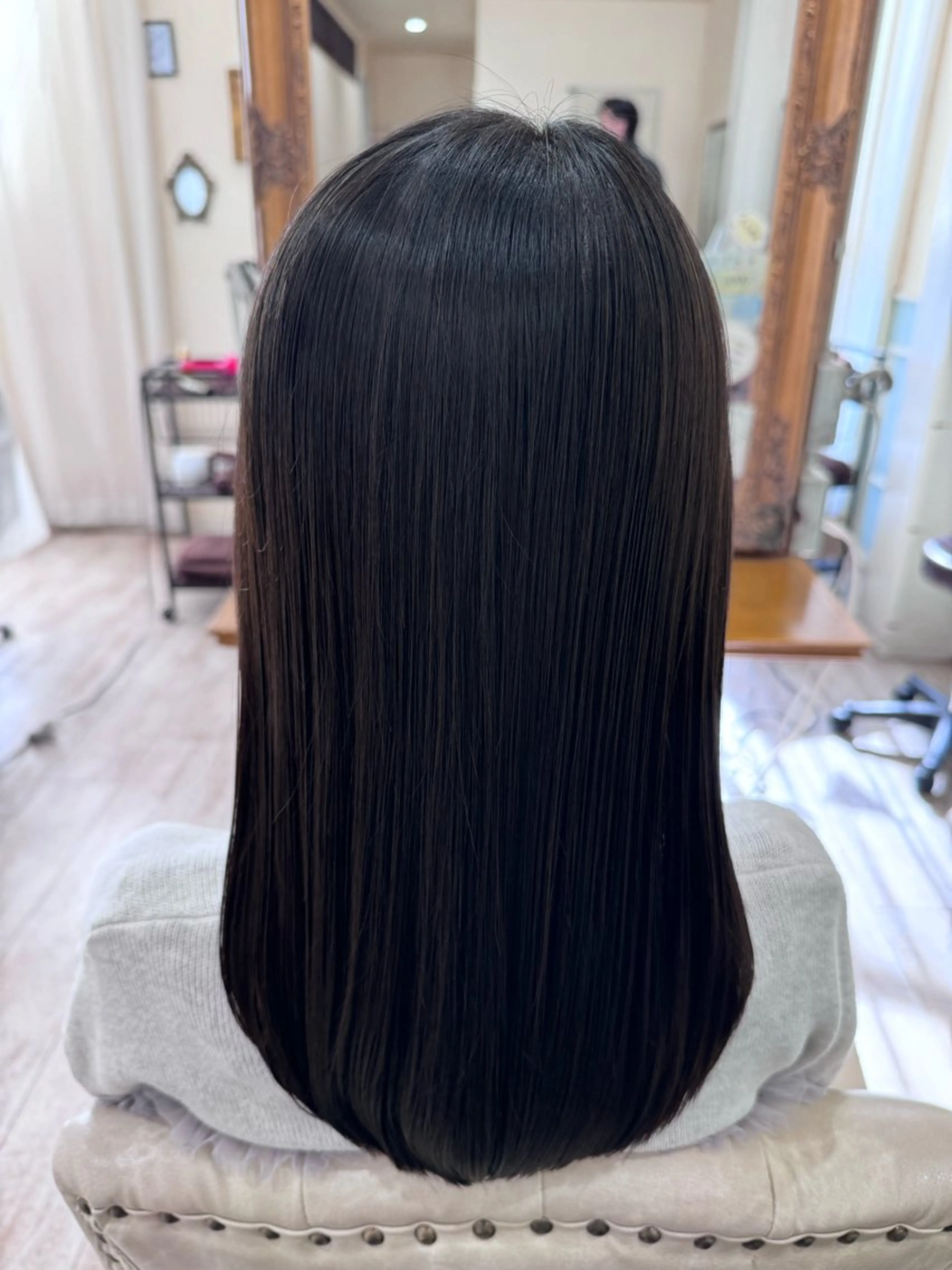 ロング カラー 髪質改善 レイヤーカット ロング トリートメント カット ヘアカラー トリートメント 新越谷noble店長 松本拓也▶◀*.のヘアスタイル