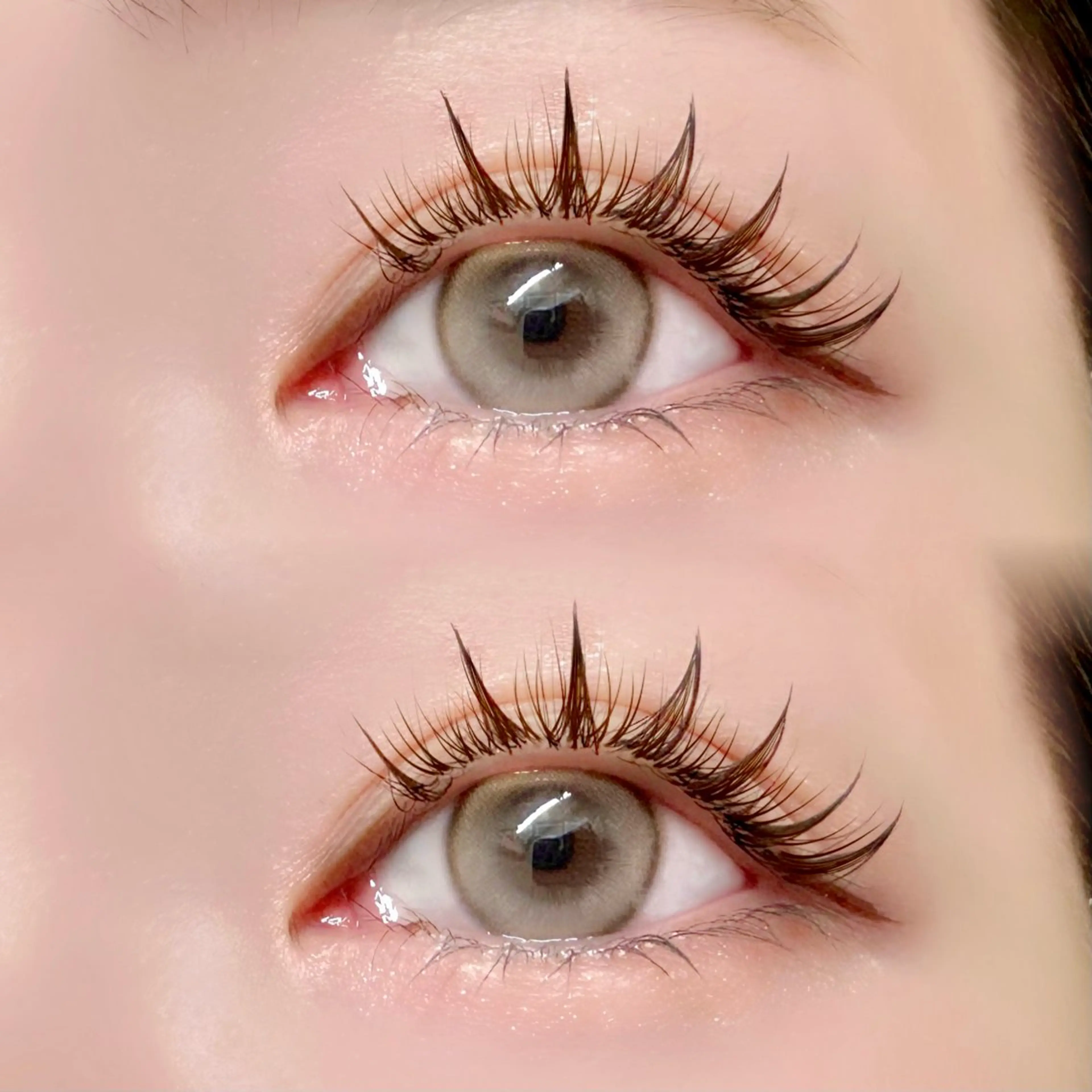 10/29限定💗注意事項必読ワンホンまつ毛120-150本程度💖アニメラッシュ💖撮影モデル🍀通常価格11000の写真