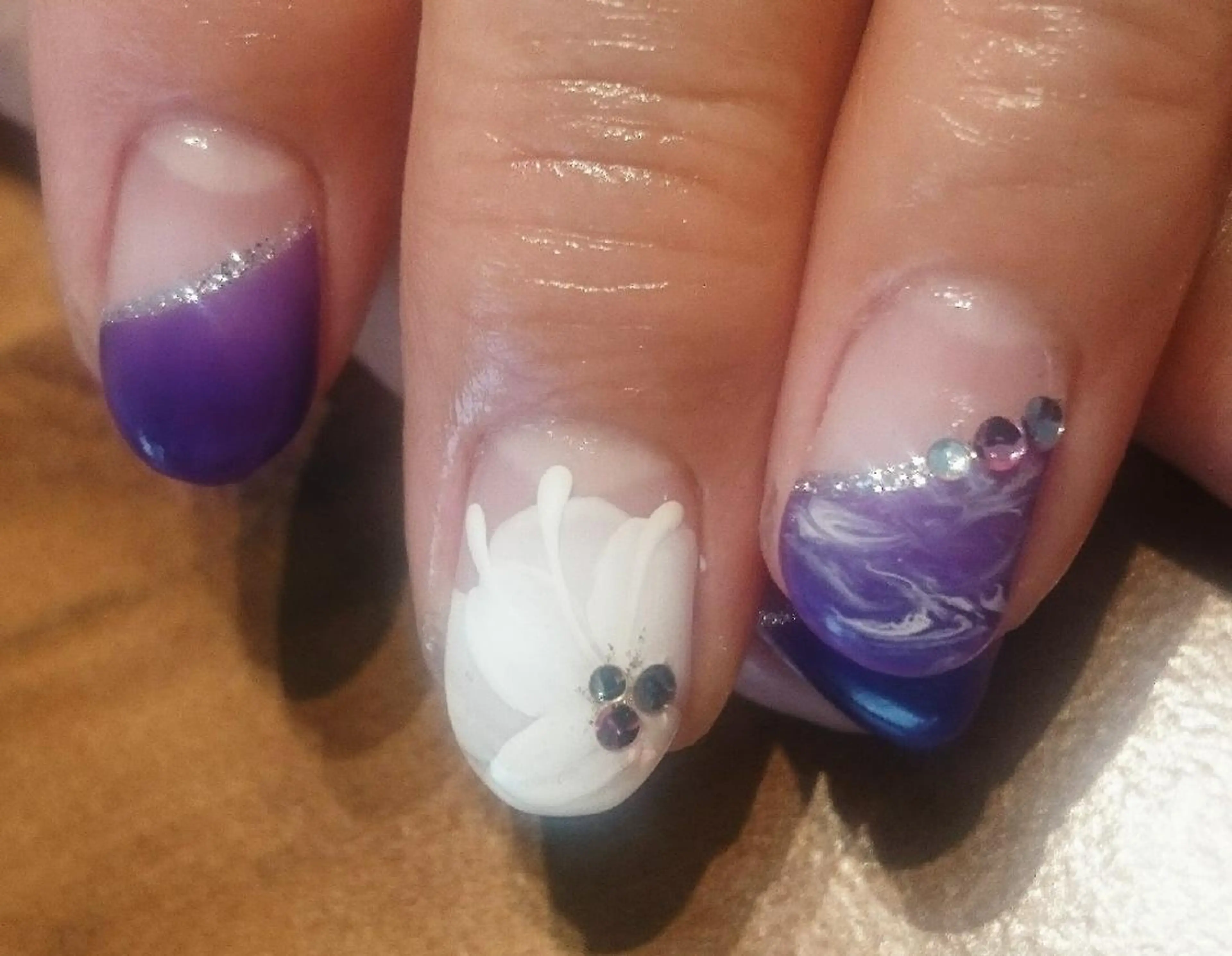 ネイル フラワーネイル Nail Space R所属・ネイルスペースR 小林のネイルデザイン