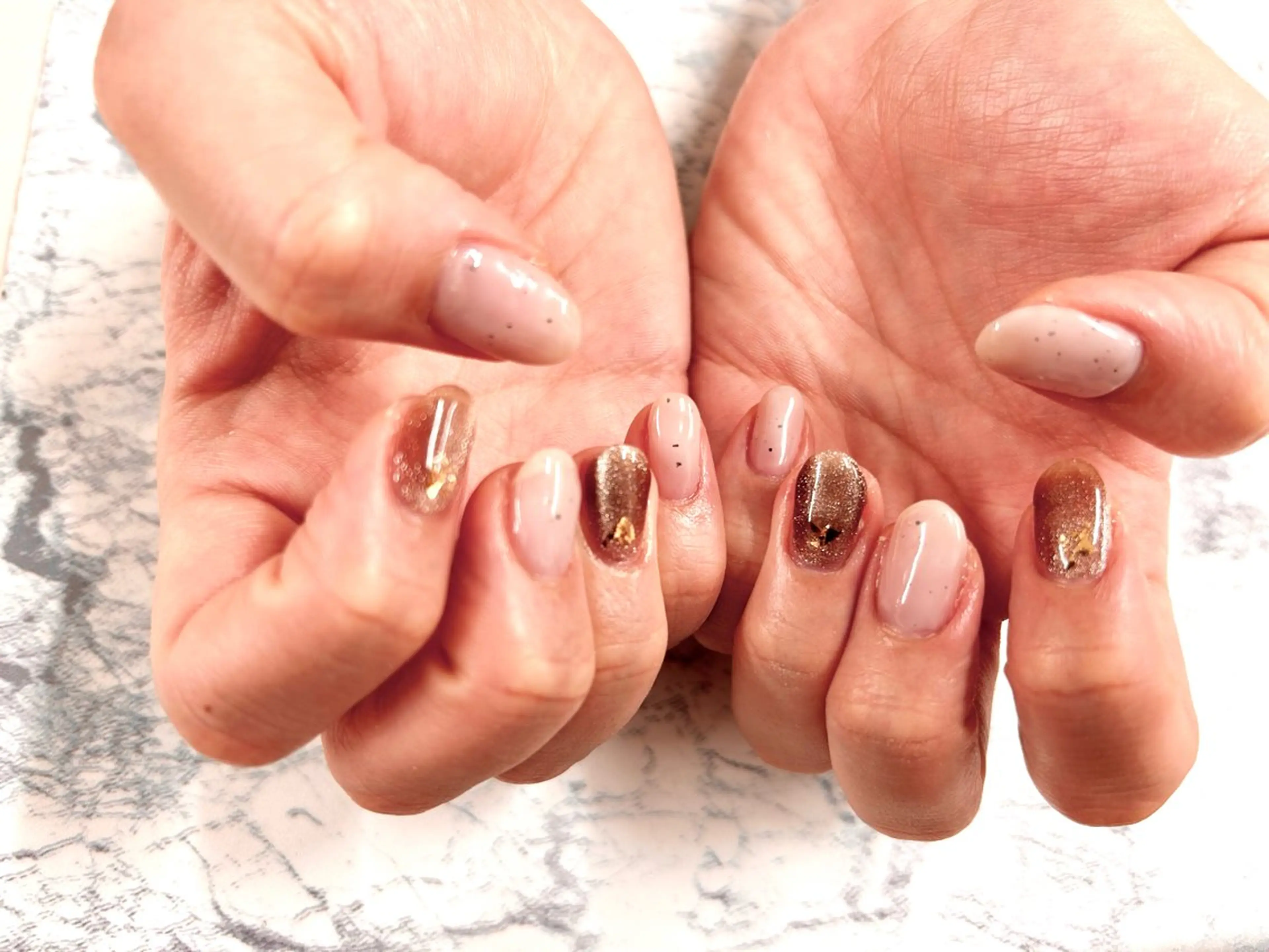 ネイル マグネットネイル 杉山 ネイリストのネイルデザイン