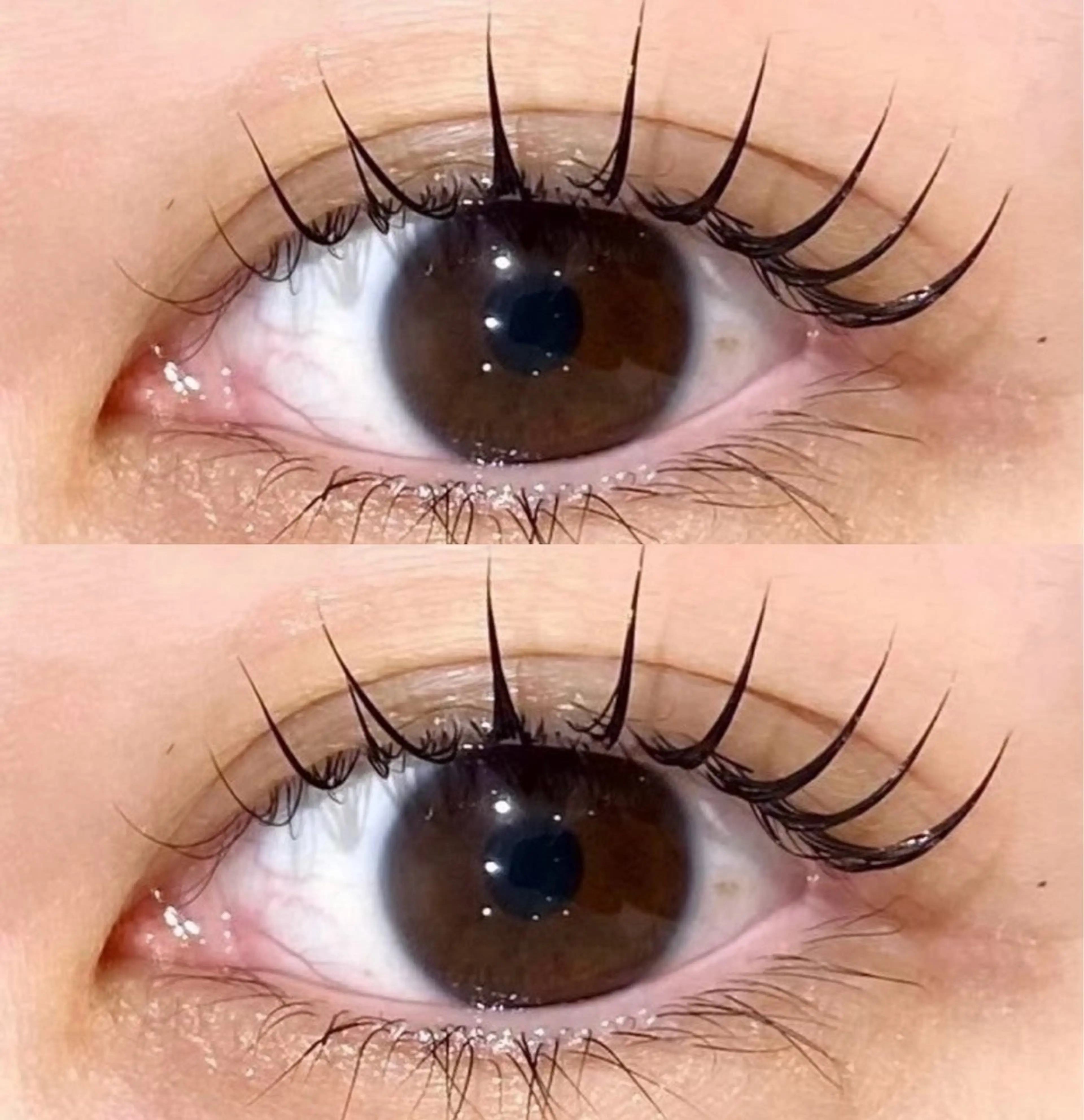 マツエク・マツパ eve🐰束間まつ毛 /透明感カラーのヘアスタイル