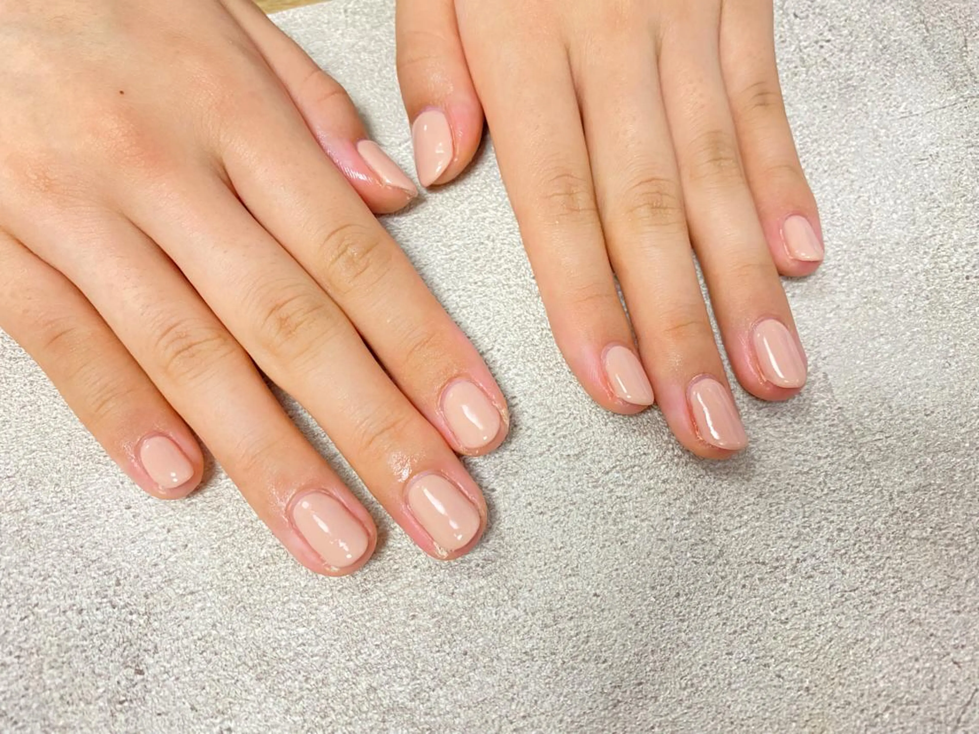 ネイル ワンカラーネイル ハンドネイル Mogu nail 二子玉川のネイルデザイン