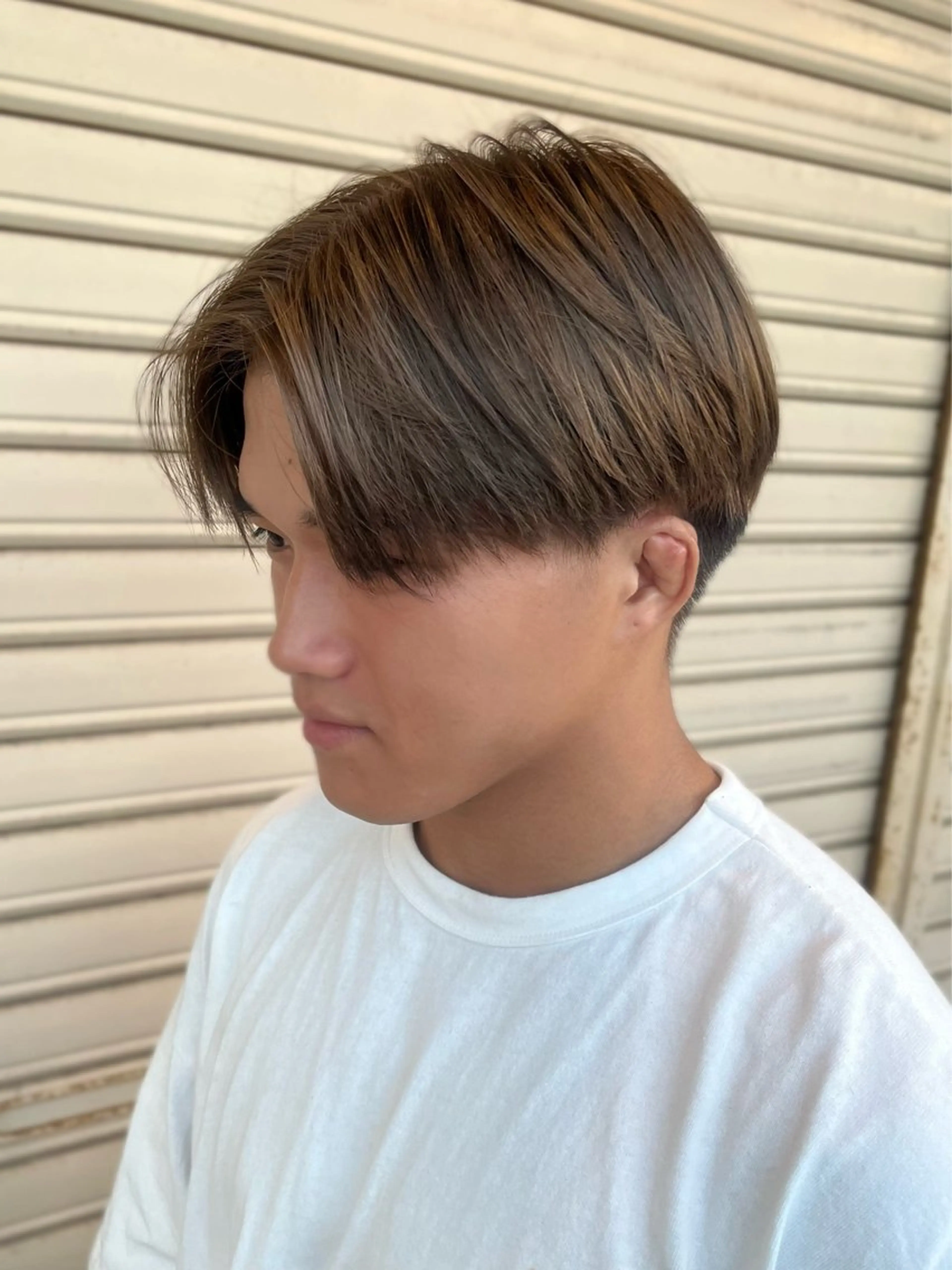 カラー メンズ __ みずきのヘアスタイル