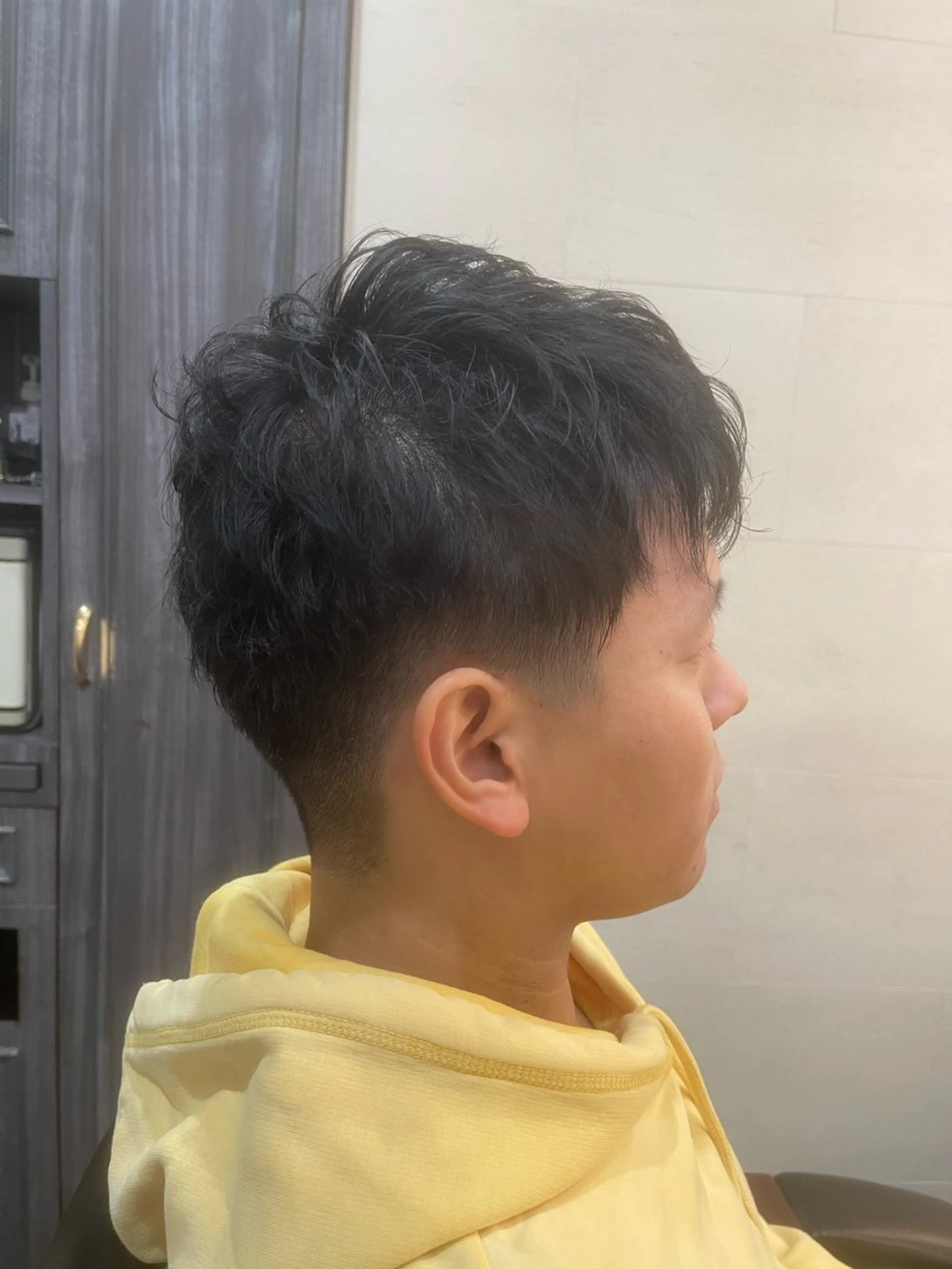 ミディアム 💈無料メンズカット 💈大岩暉弥のヘアスタイル