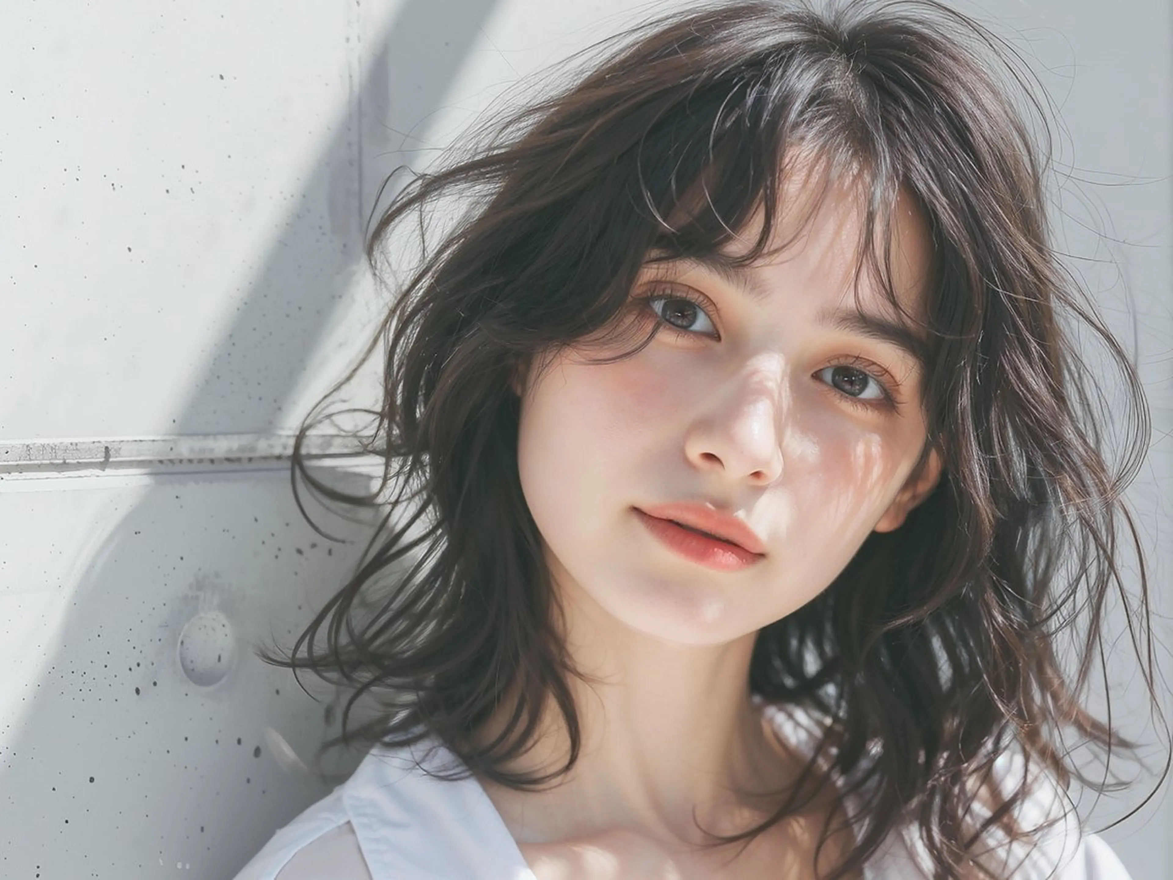 セミロング Telasu所属・gata gataのヘアスタイル