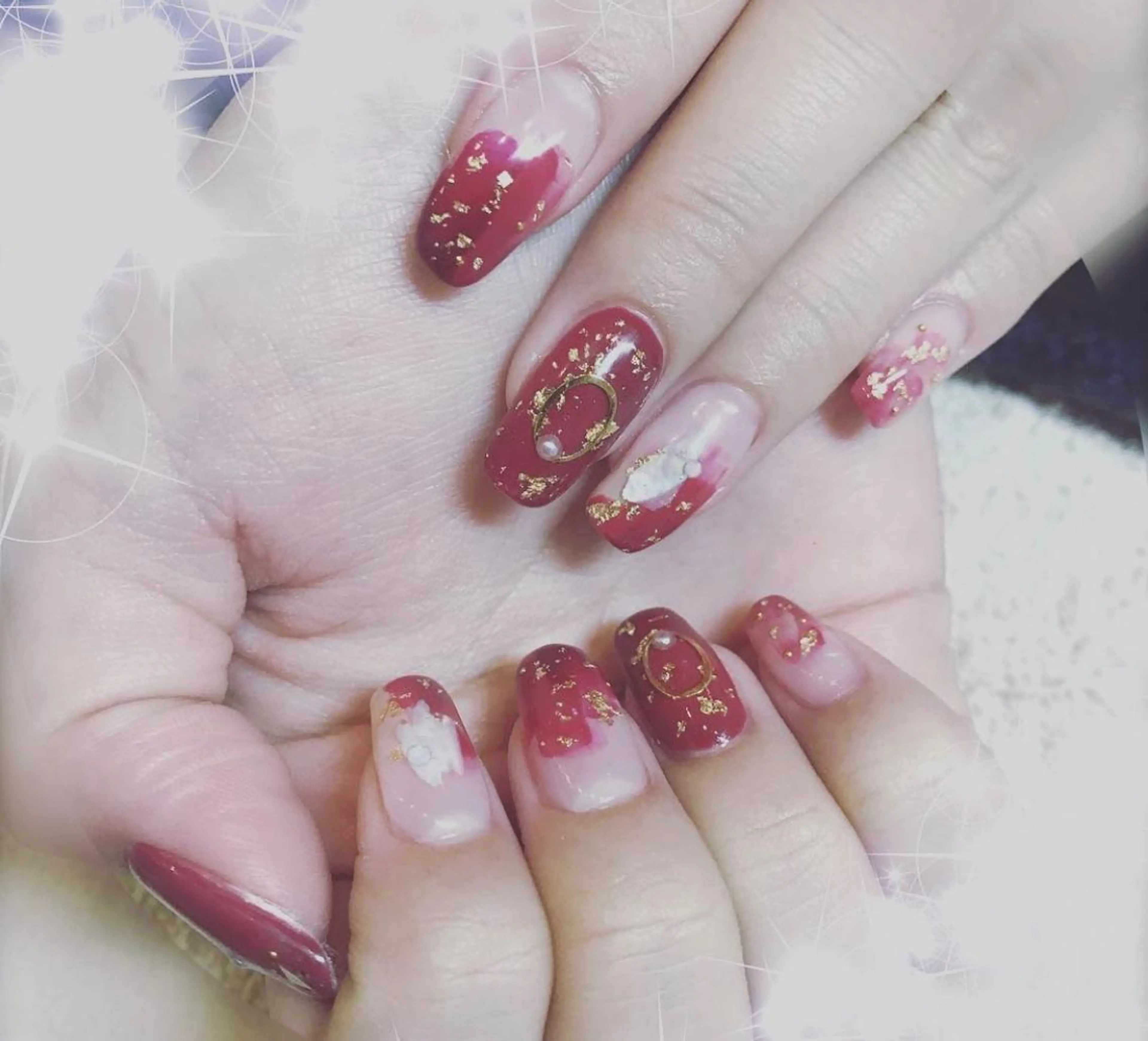 ネイル マルサンカクシカク所属・○△□ 守口市のネイルデザイン