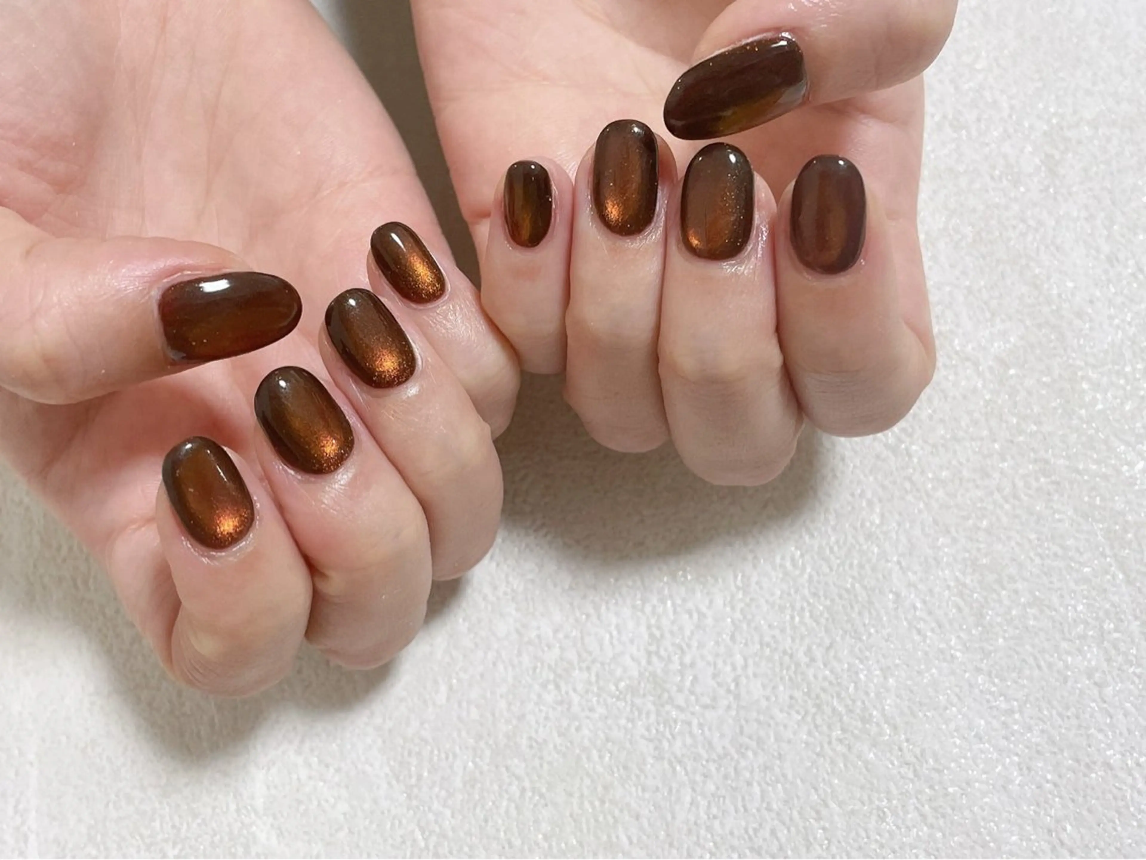 ネイル オーロラネイル フットネイル フレンチネイル ジェルネイル マグネットネイル ハンドネイル Mogu nail 二子玉川のネイルデザイン