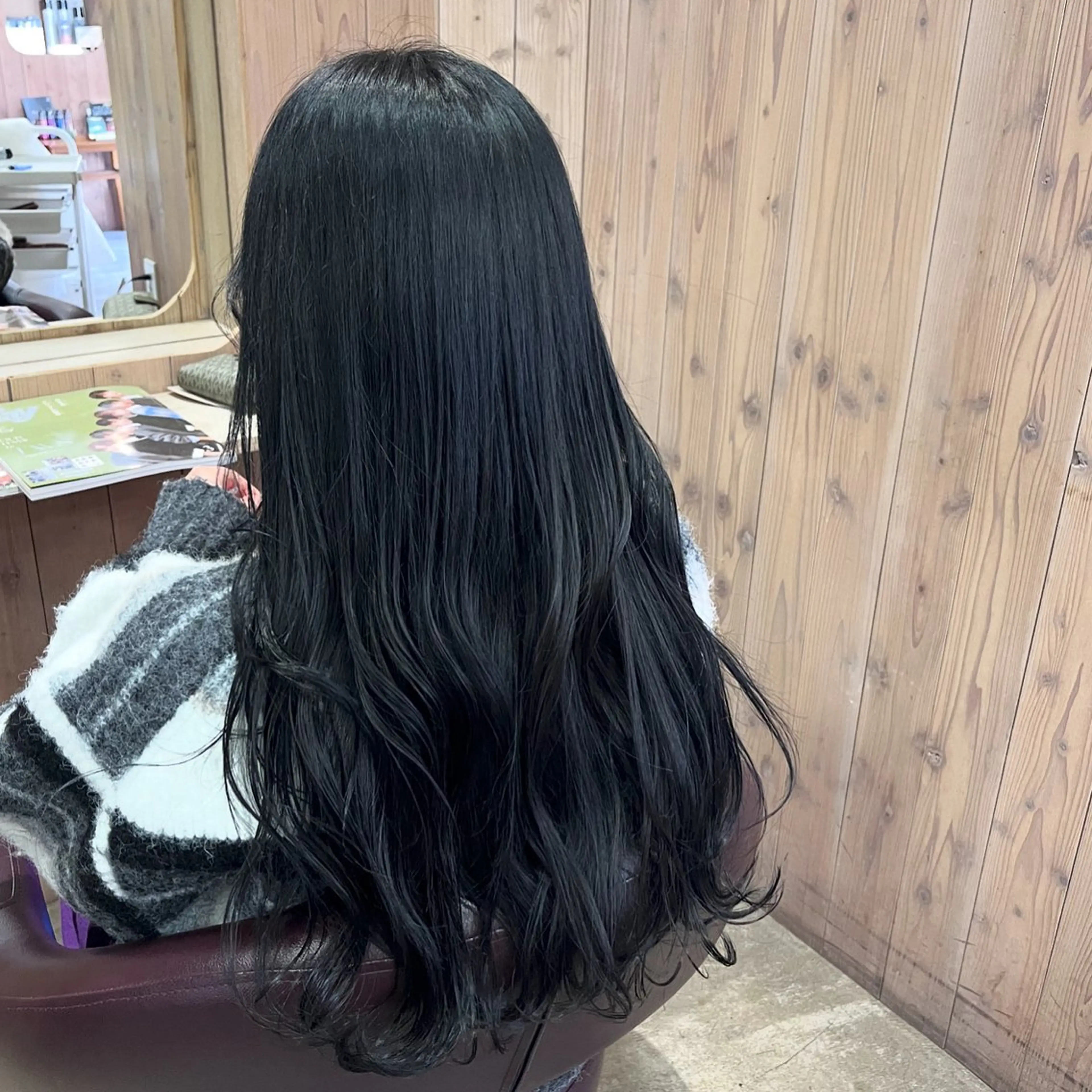 カラー JUNGLEGYM所属・黒田 季穂のヘアスタイル
