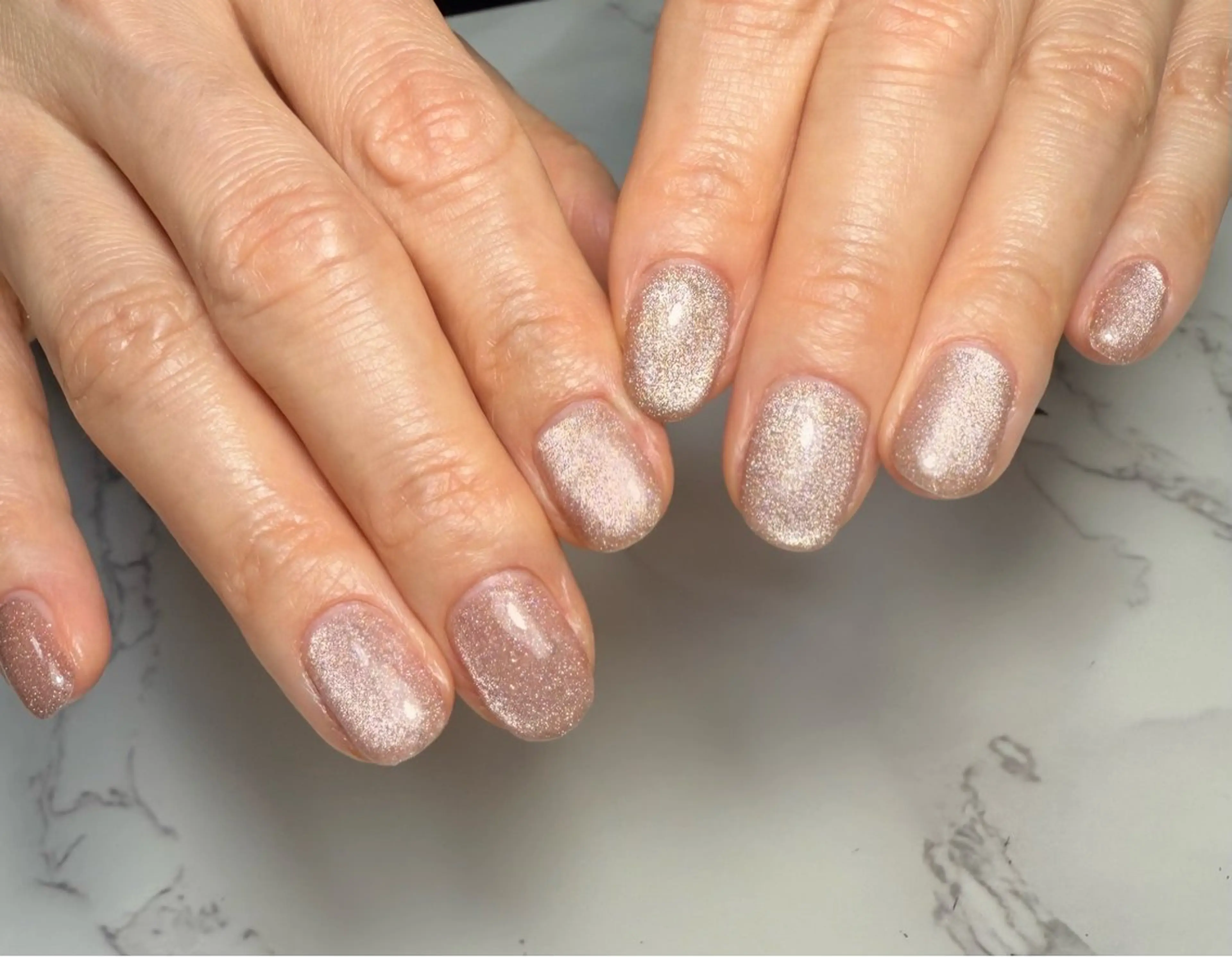 ネイル アートネイル チークネイル フレンチネイル 氷ネイル・うるうるネイル キラキラネイル M.N_ nailのネイルデザイン