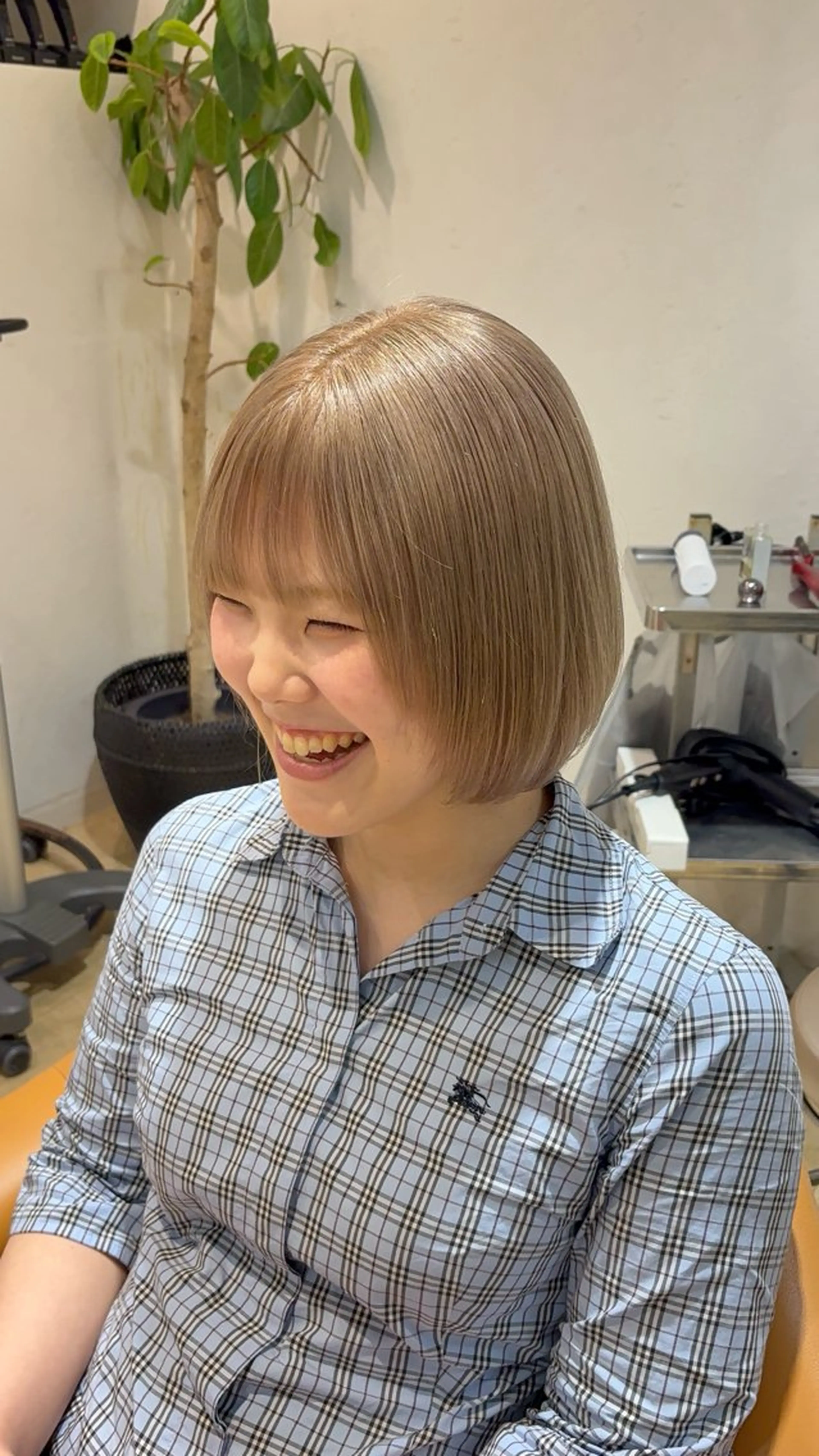 ショート カラー あいり 福岡美容師のヘアスタイル