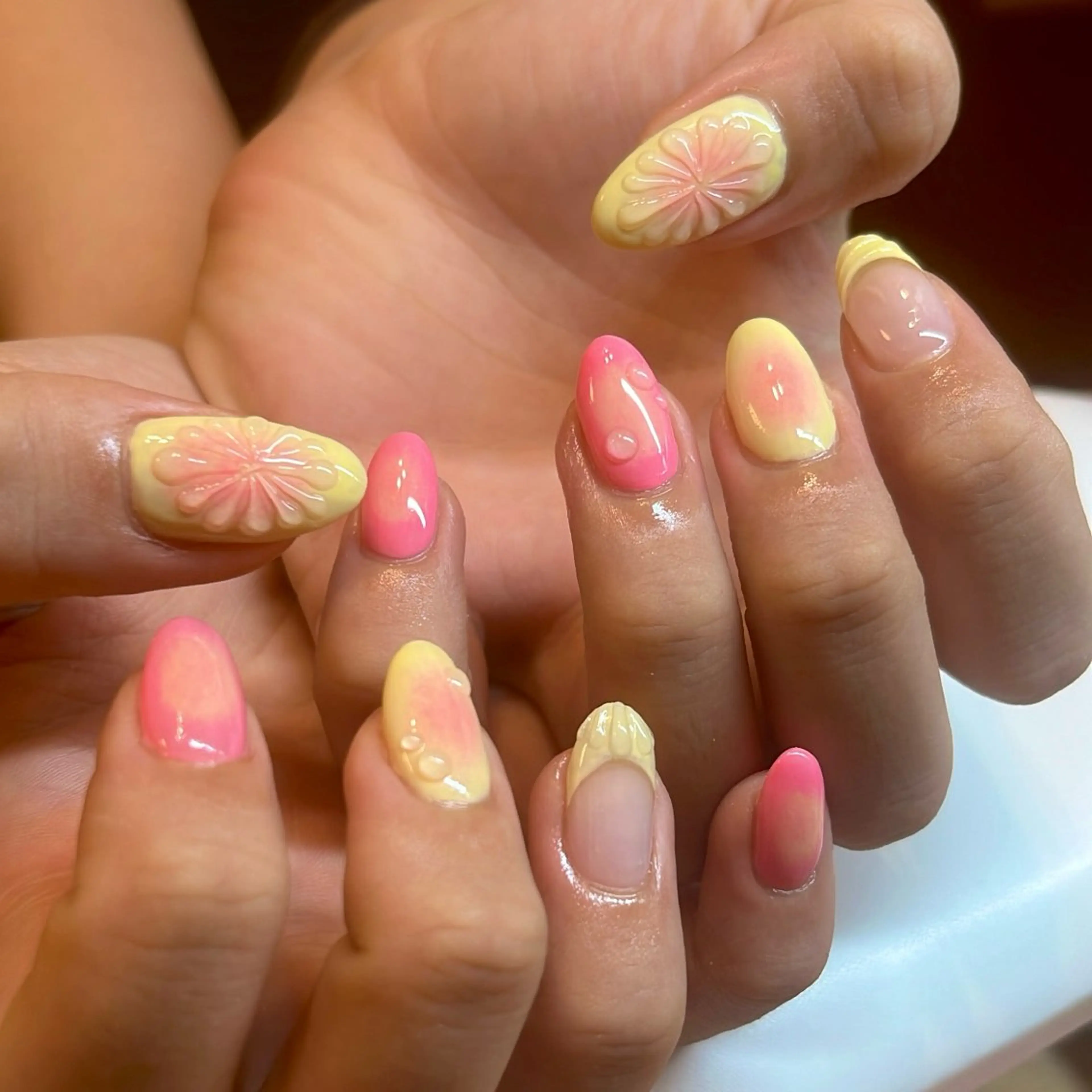 ネイル ハンドネイル イーミリー市川店 moekaのネイルデザイン