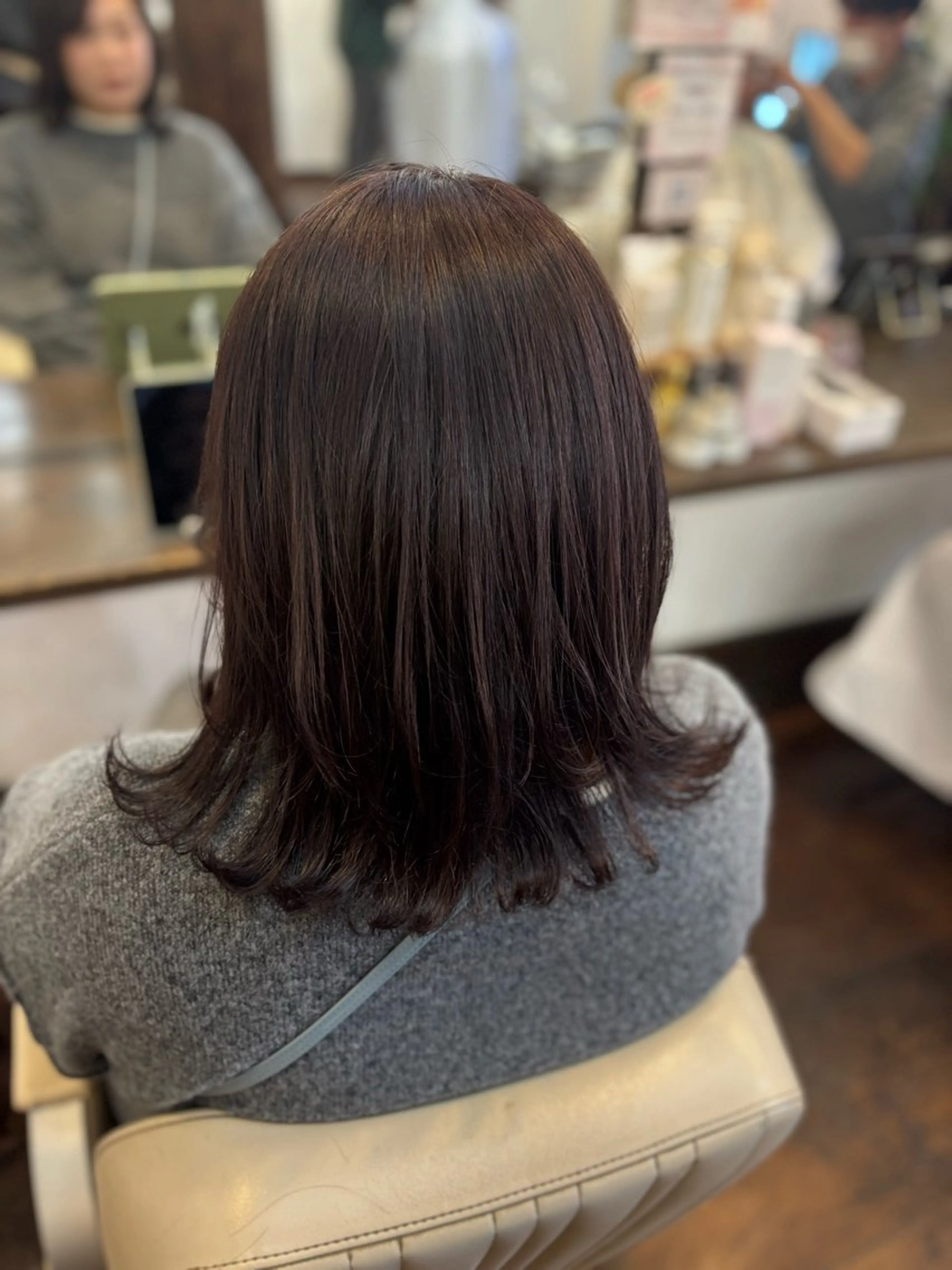 ミディアム カット ヘアカラー 🌿吉池 朱莉🌿のヘアスタイル