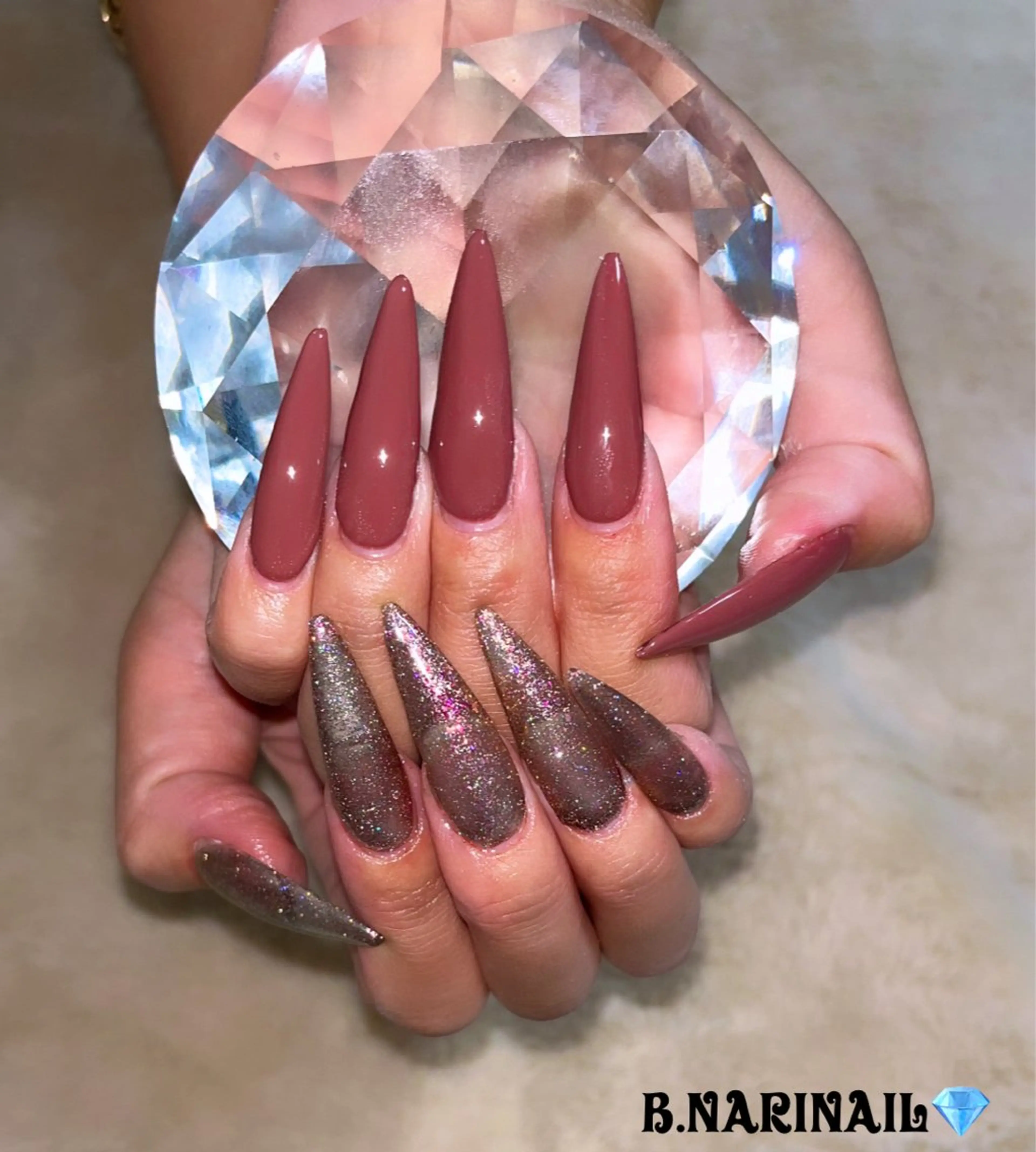 ワンカラ-(XL)✨チップスカルプで長さだし✨オフあり⭕️ケア込み💎(2カラ-まで◯、追加1カラ-500円)の写真