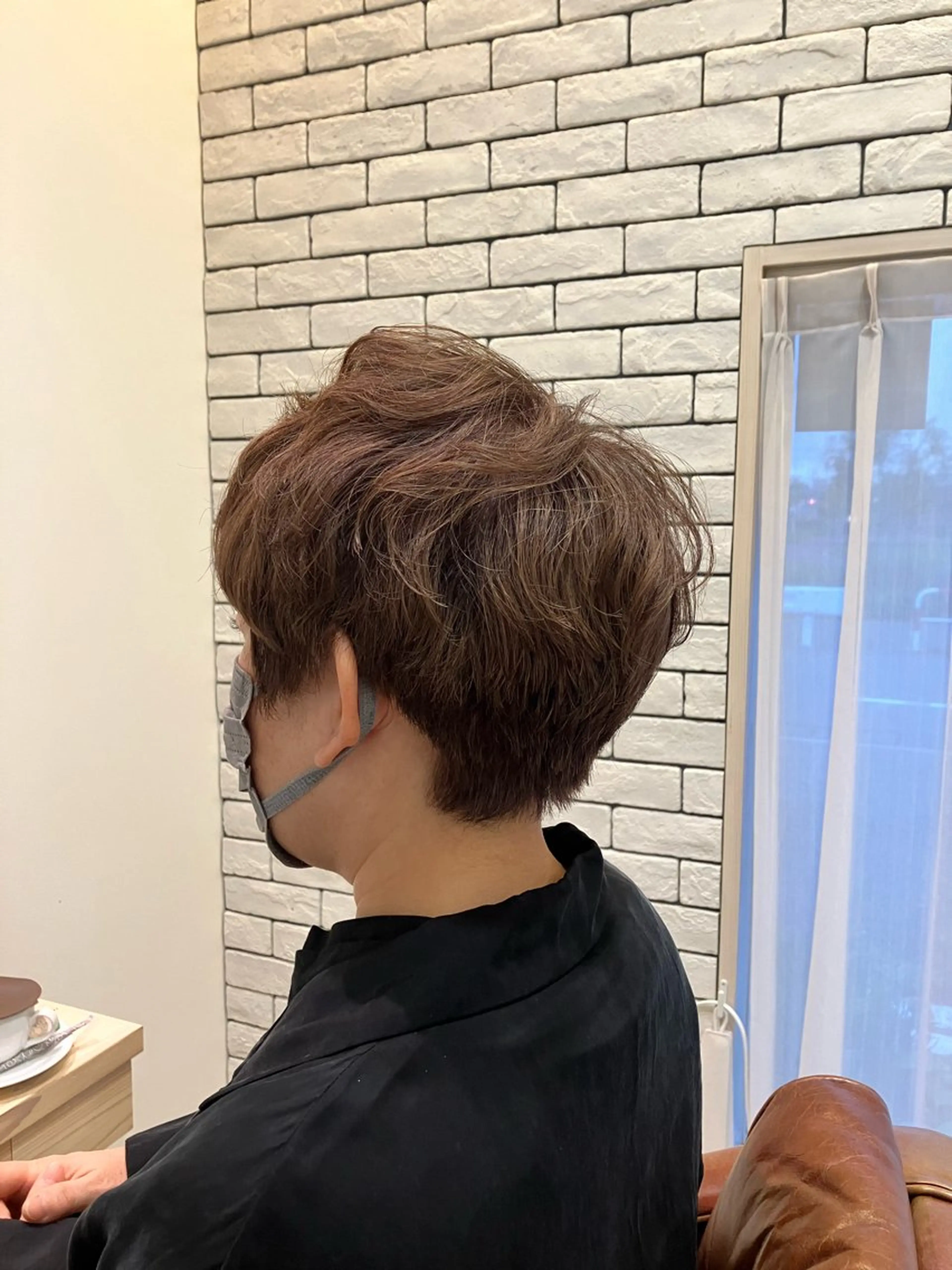 ショート ショートヘア アドラーブル はなみずき 小林のヘアスタイル