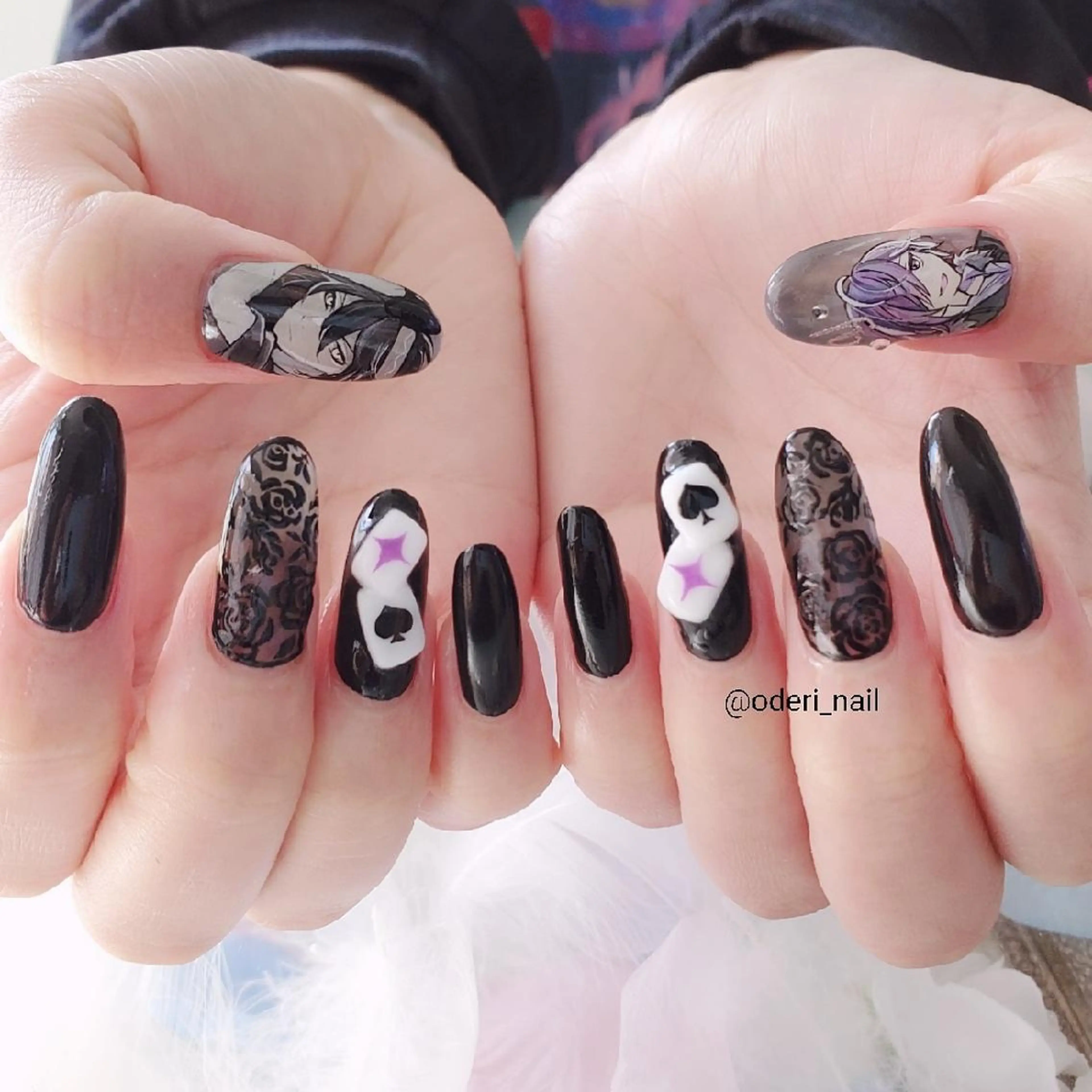 ネイル アートネイル ジェルネイル おで@ oderi_nailのネイルデザイン