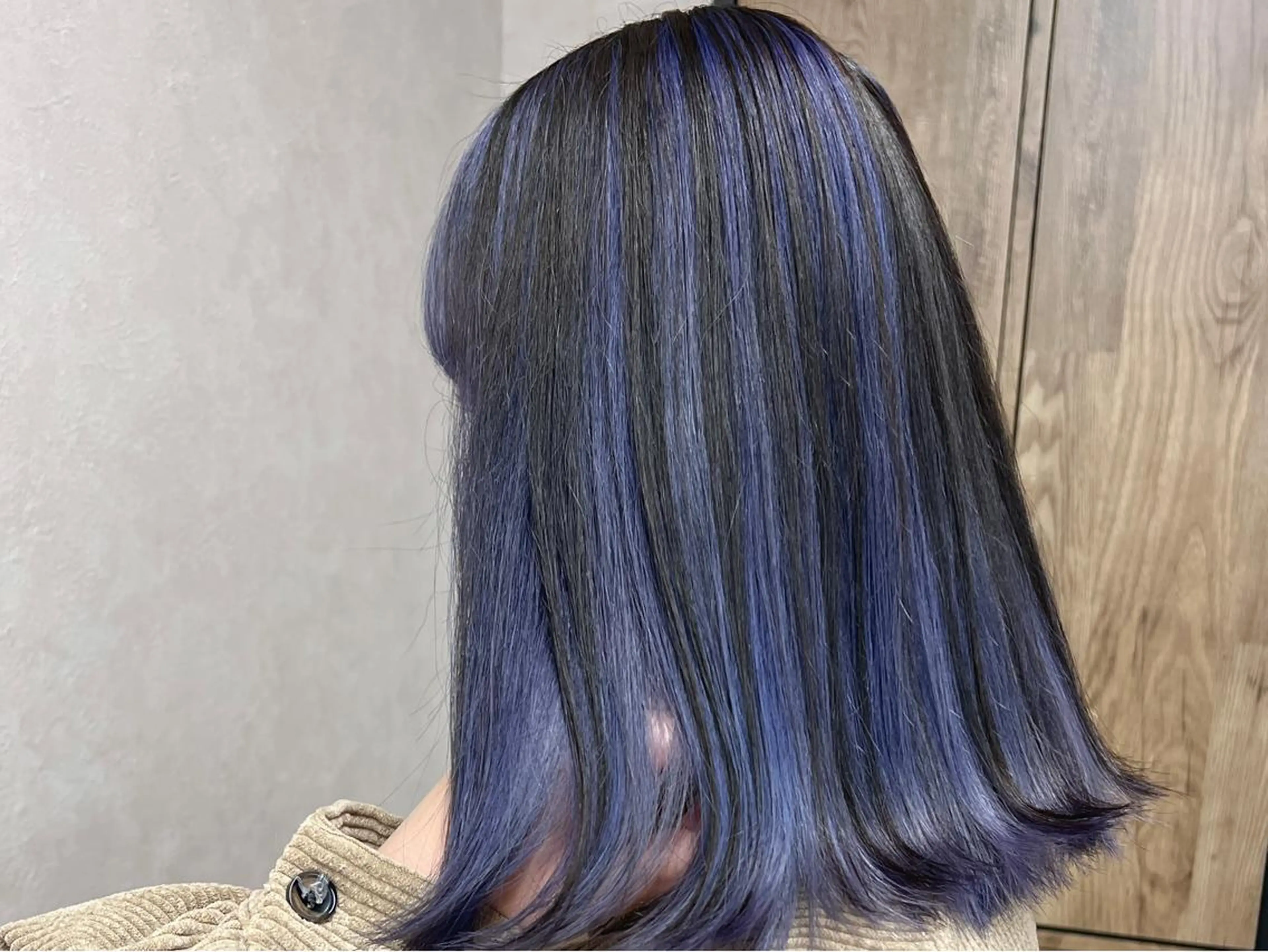 ミディアム カラー バレイヤージュ ブリーチ ケアブリーチ ダブルカラー イヤリングカラー ヘアカラー SALOWIN横浜suite店所属・🌷かわばた めい🌷のヘアスタイル