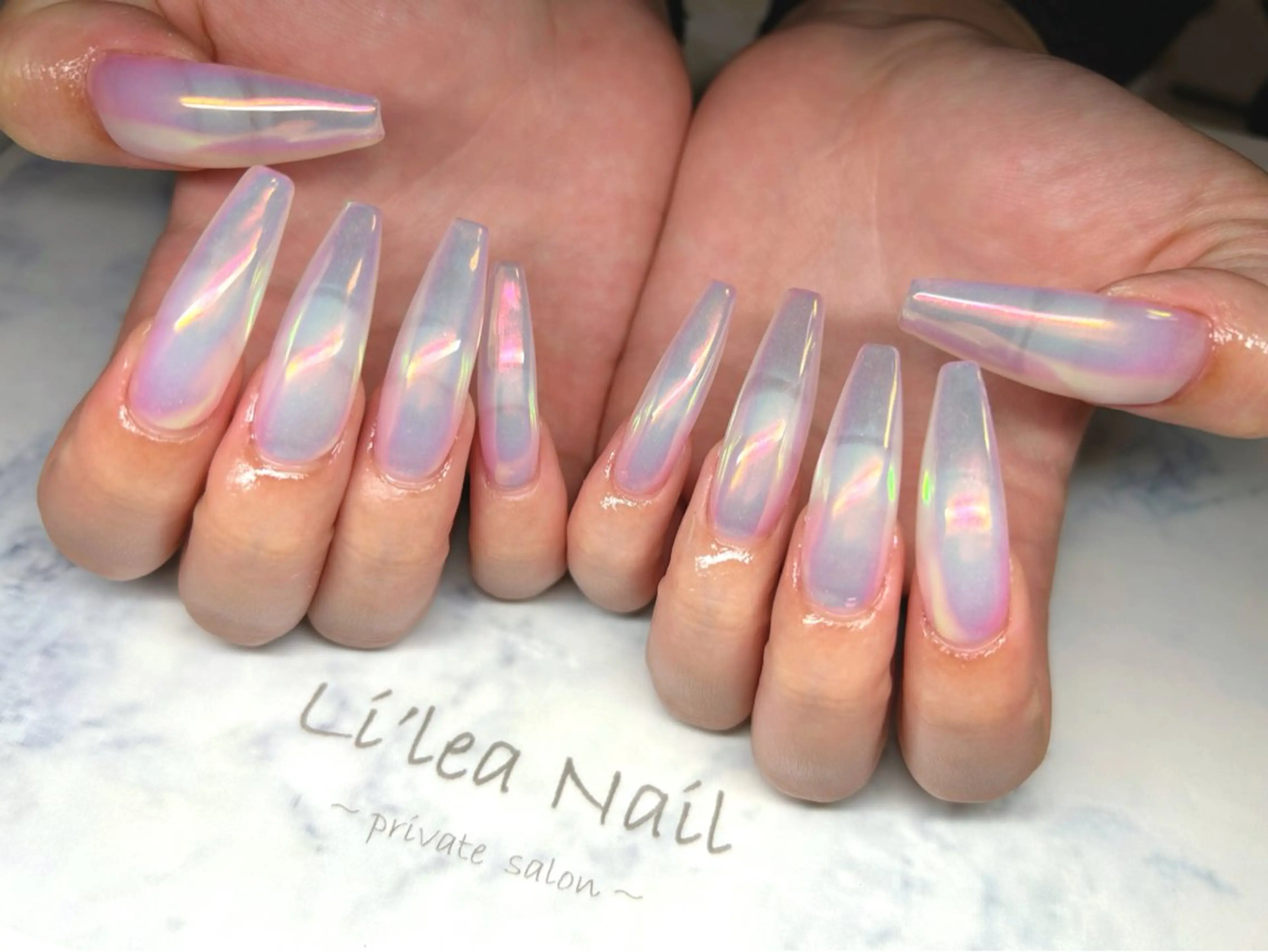 ネイル ハンドネイル Li'leaNail AINAのネイルデザイン