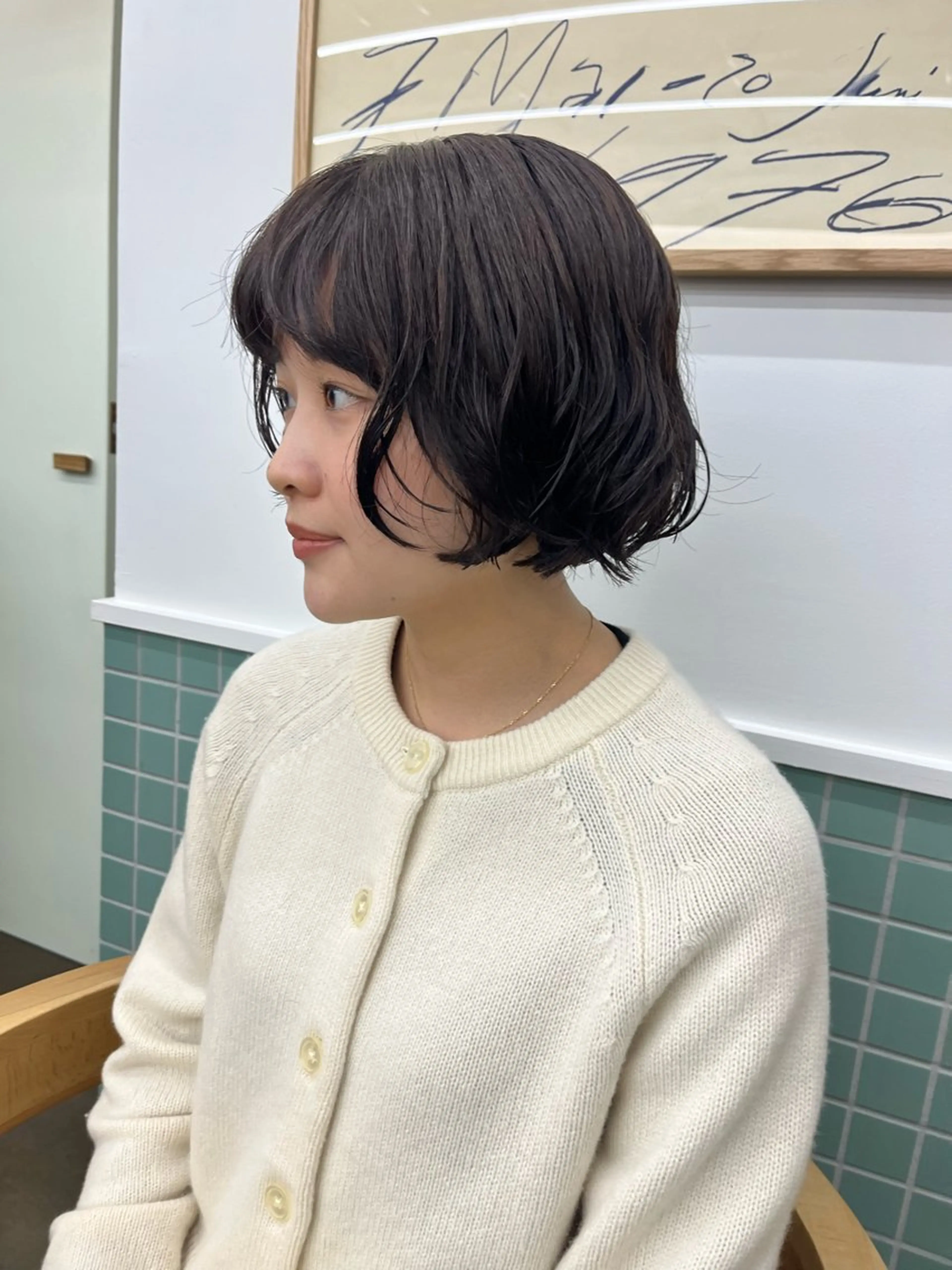 ショート カット ヘアカラー レイヤー/ケアパーマ /ニュアンス/モードのヘアスタイル