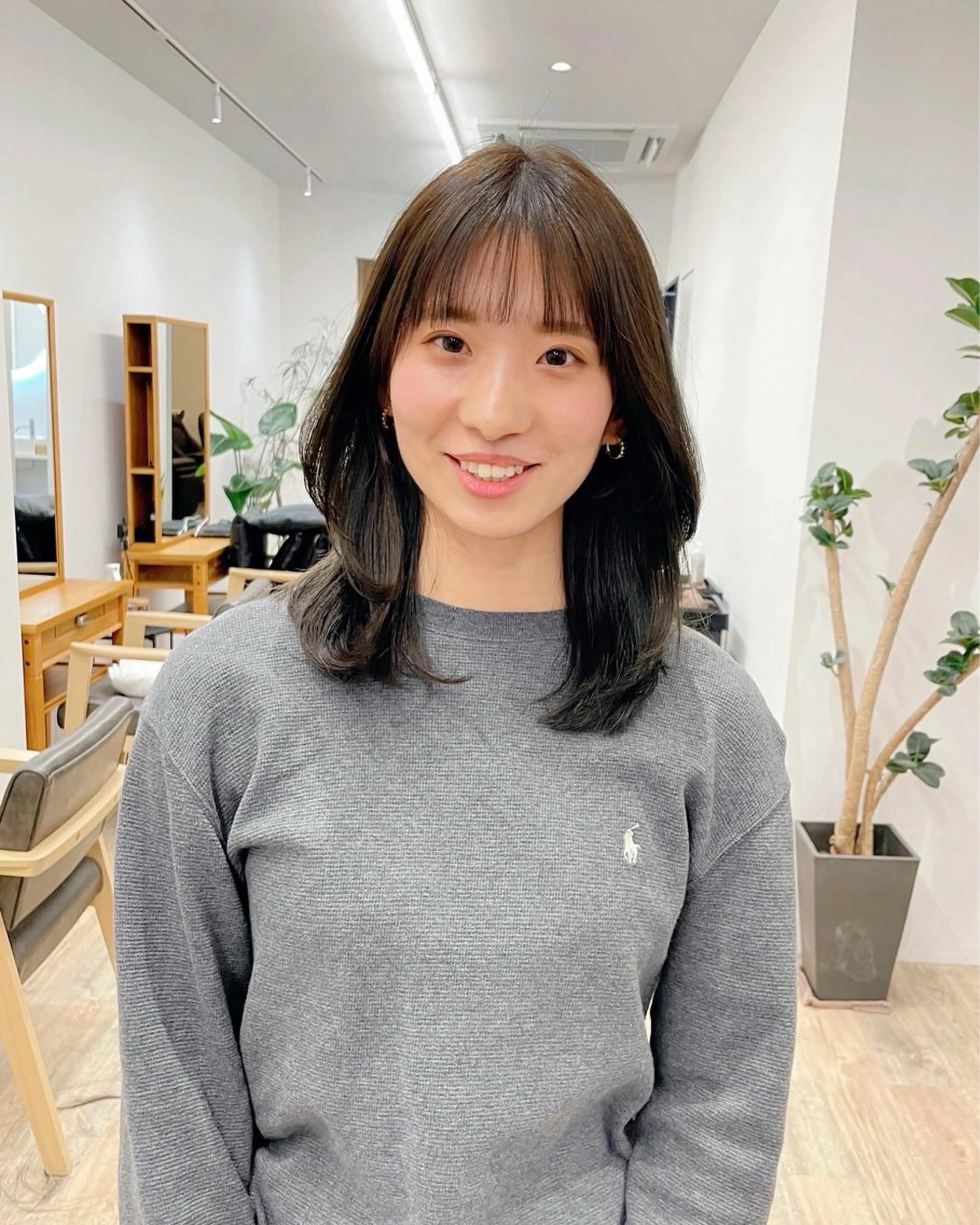 ミディアム 艶髪/髪質改善 ナカムラのヘアスタイル