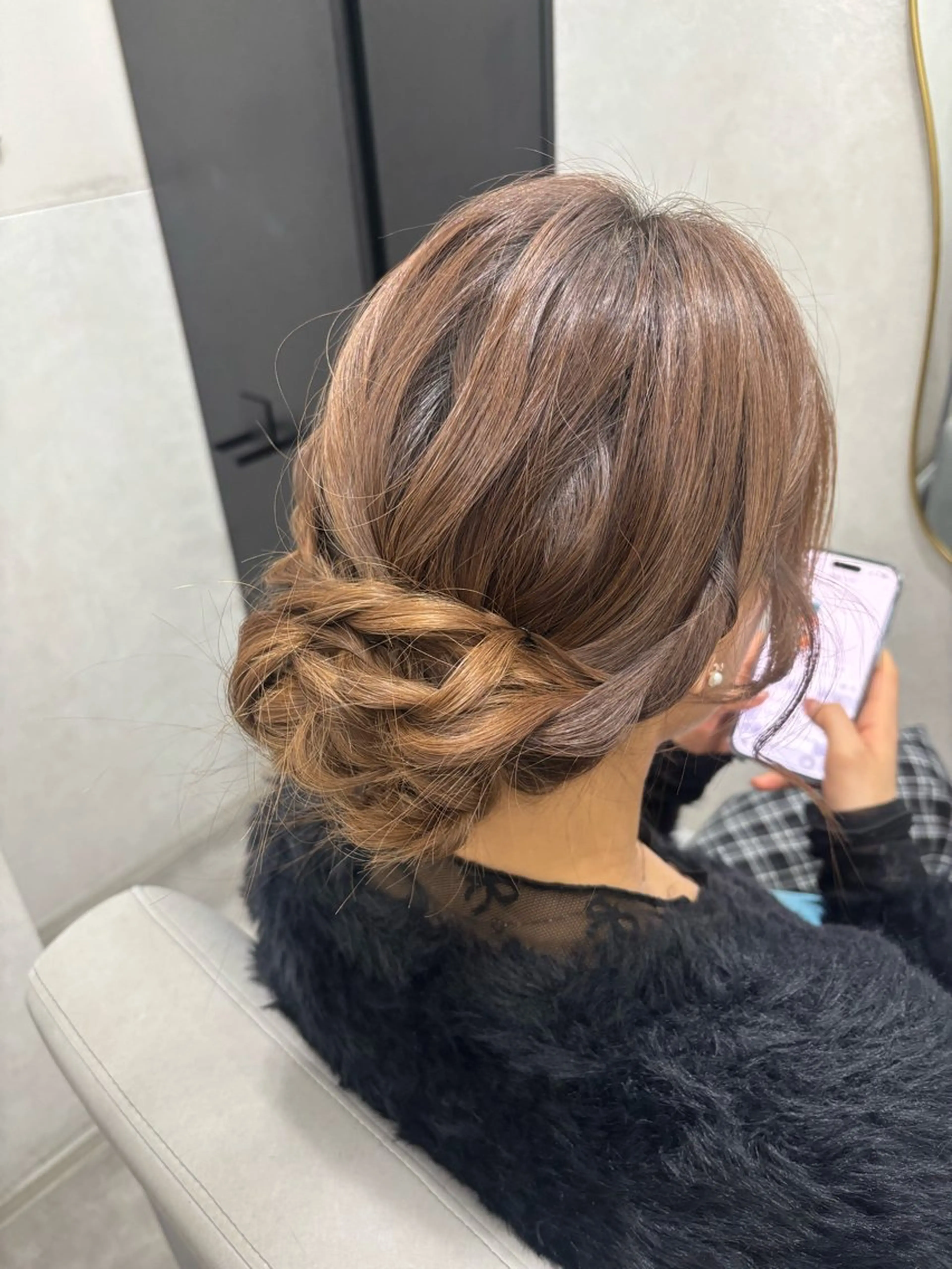 ヘアアレンジ 水島 悠香子のヘアスタイル