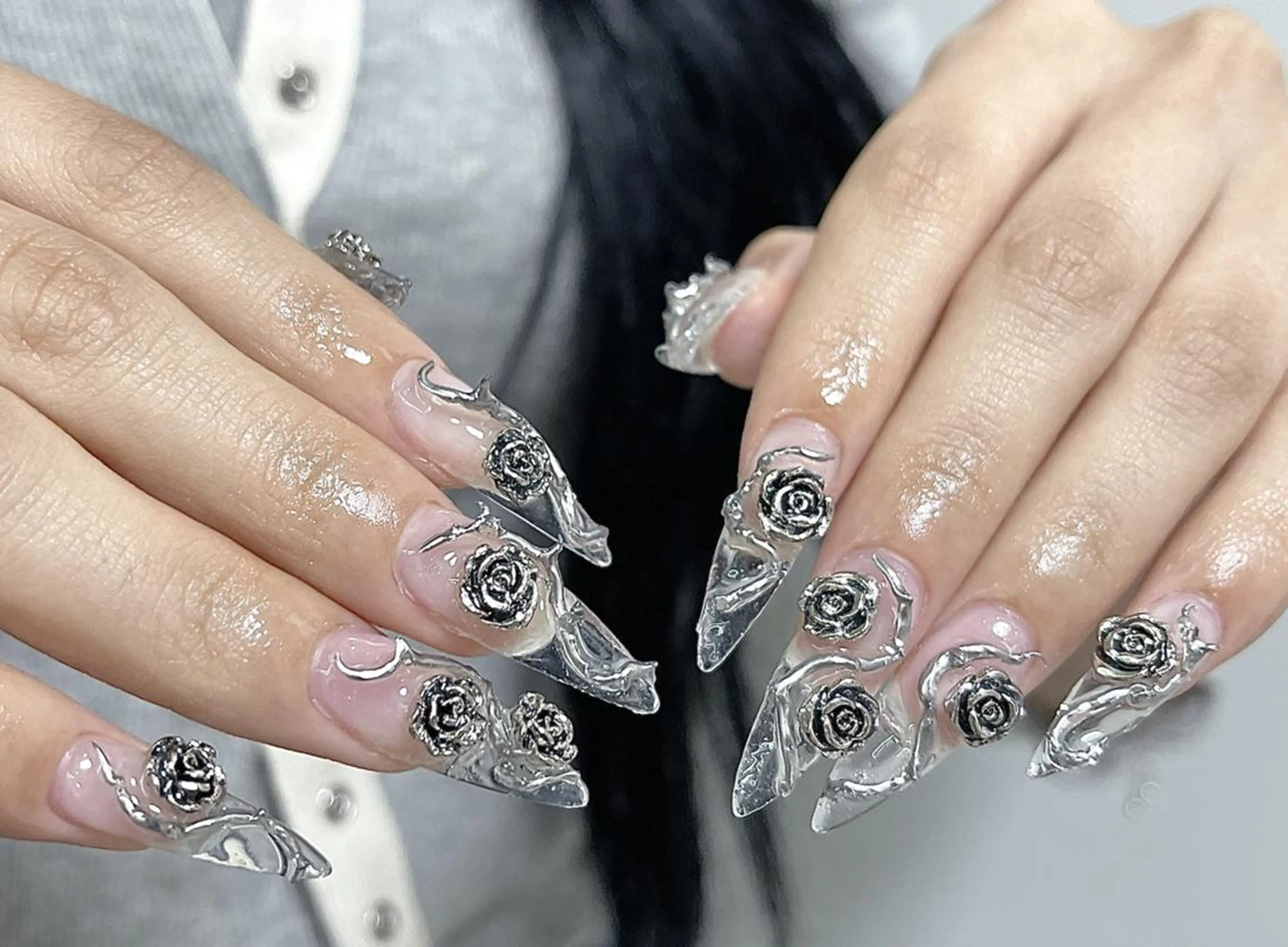 ネイル 🦋y y Nail 🤍のネイルデザイン