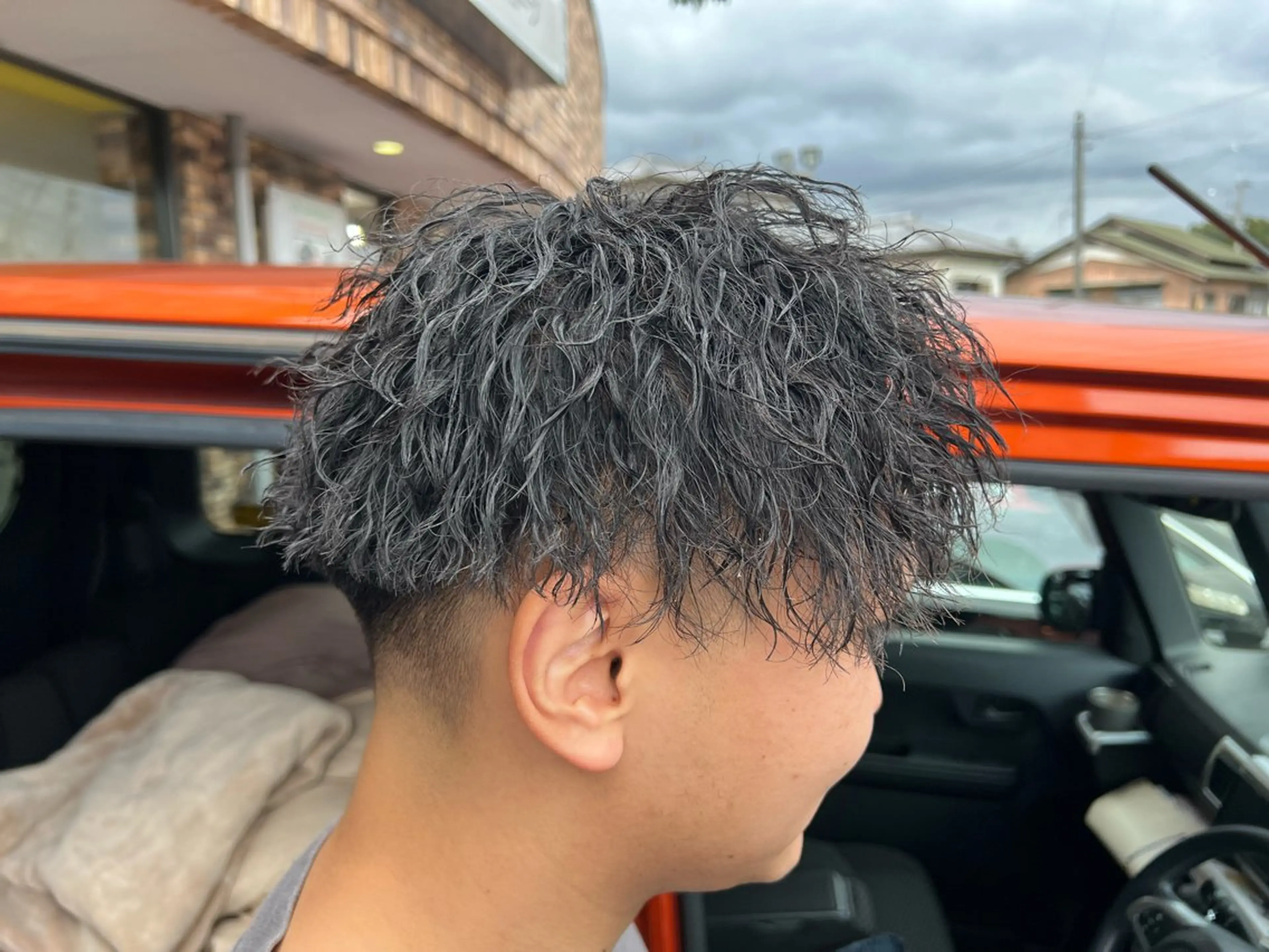 メンズカット➕ツイストorツイストスパイラル　強さは好みによって変えられます！の写真
