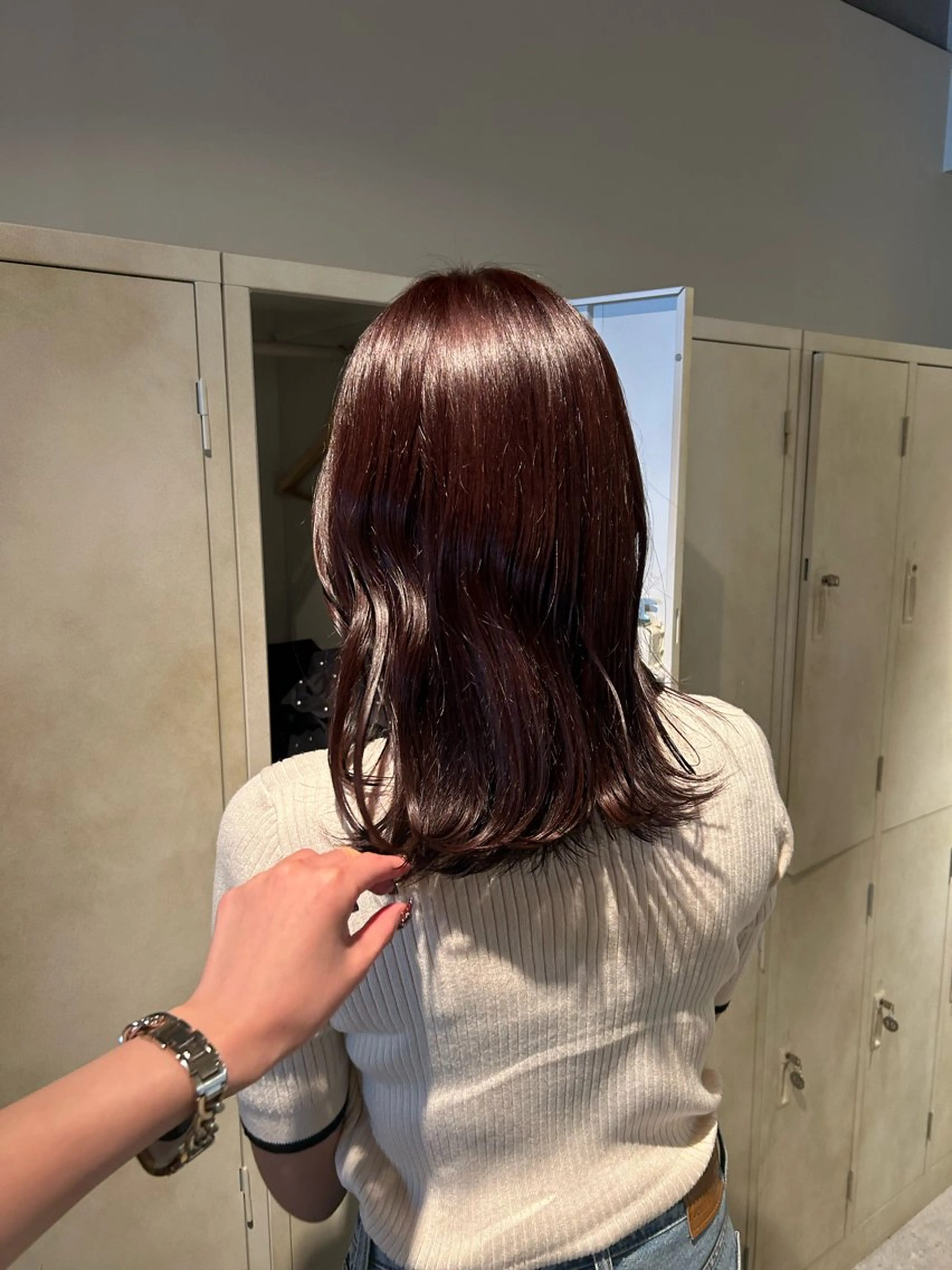 カット✂️⸒⸒（メンテナンスでも🙆‍♀️）➕髪質改善艶カラー🎨✨➕2stepトリートメント付き✨の写真