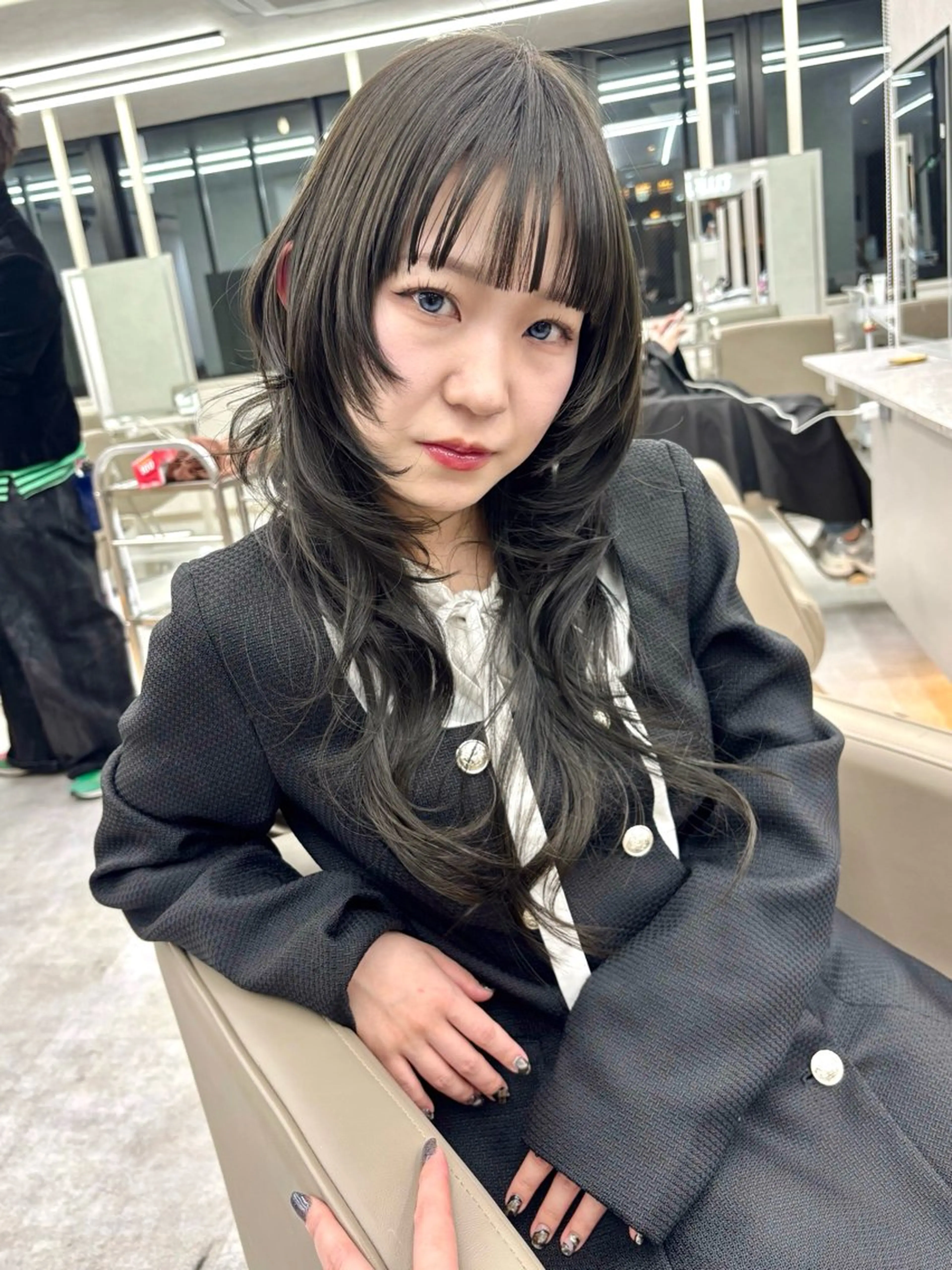 ロング カラー カット ヘアカラー トリートメント レイヤー/透明感 カラー💘akariのヘアスタイル