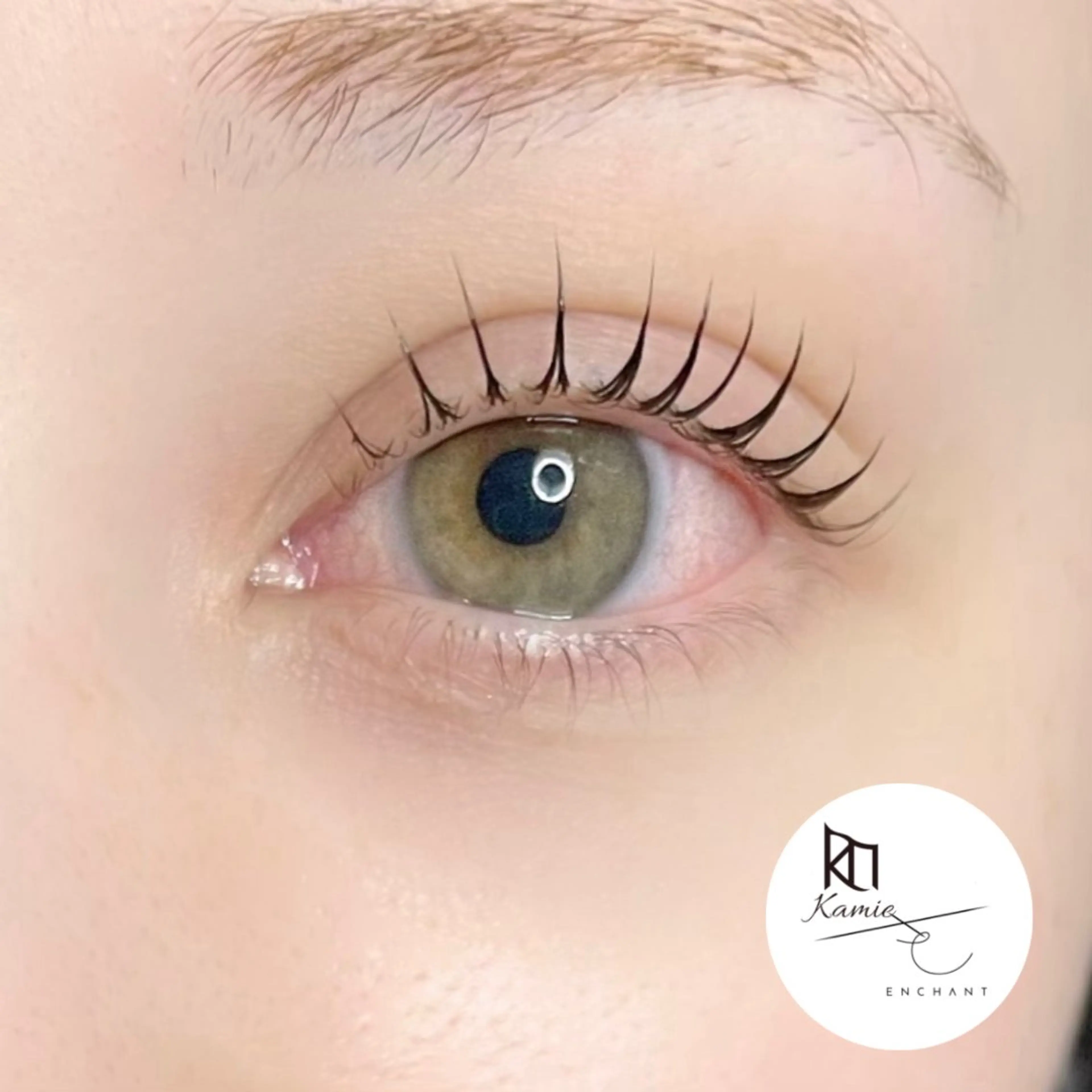 マツエク・マツパ Cカール 一重×まつ毛パーマ Kamie uni 原田のマツエク・マツパデザイン