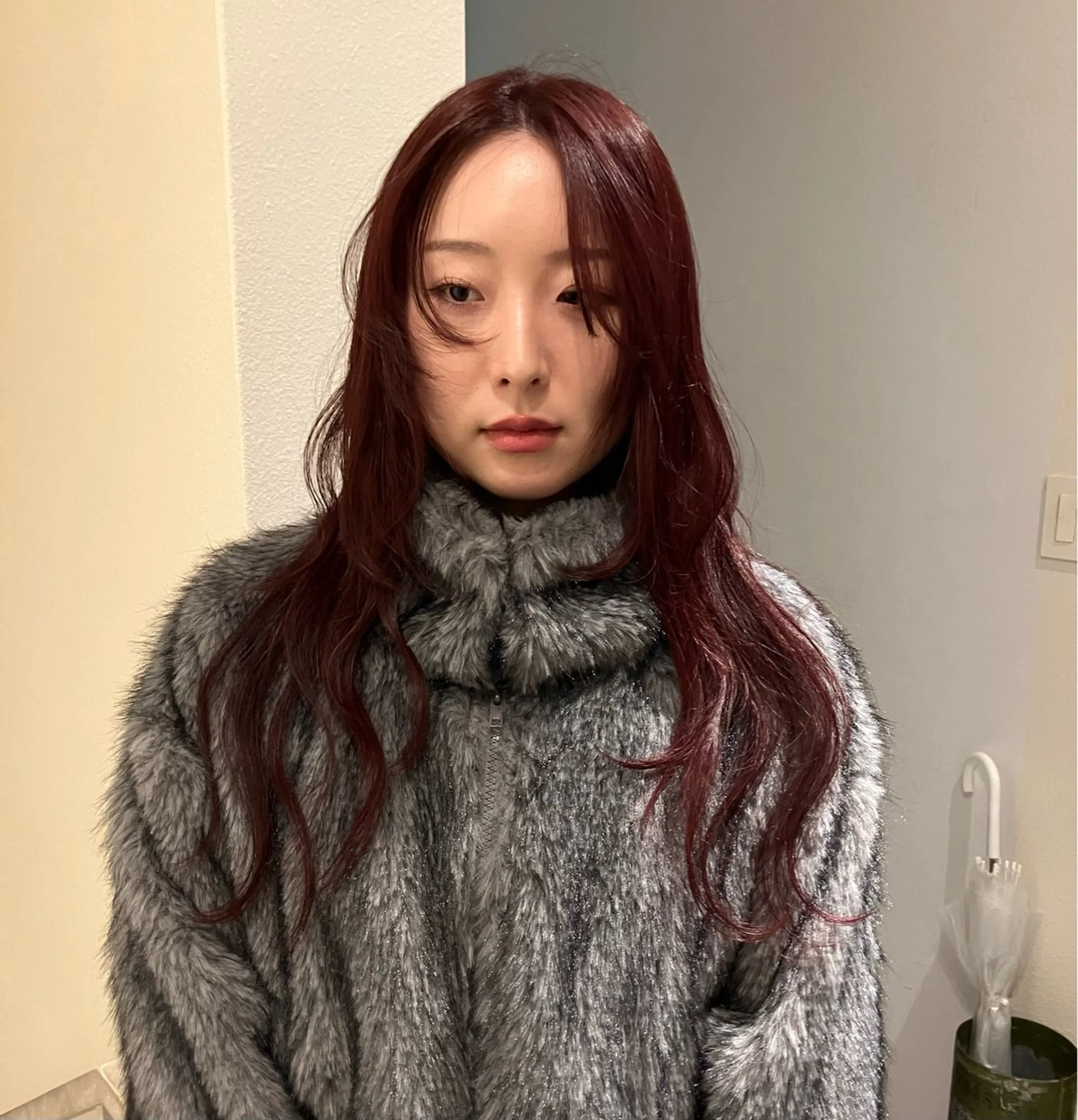 ロング カラー ヘアカラー mao /髪質改善 /透明感カラー/伏見のヘアスタイル