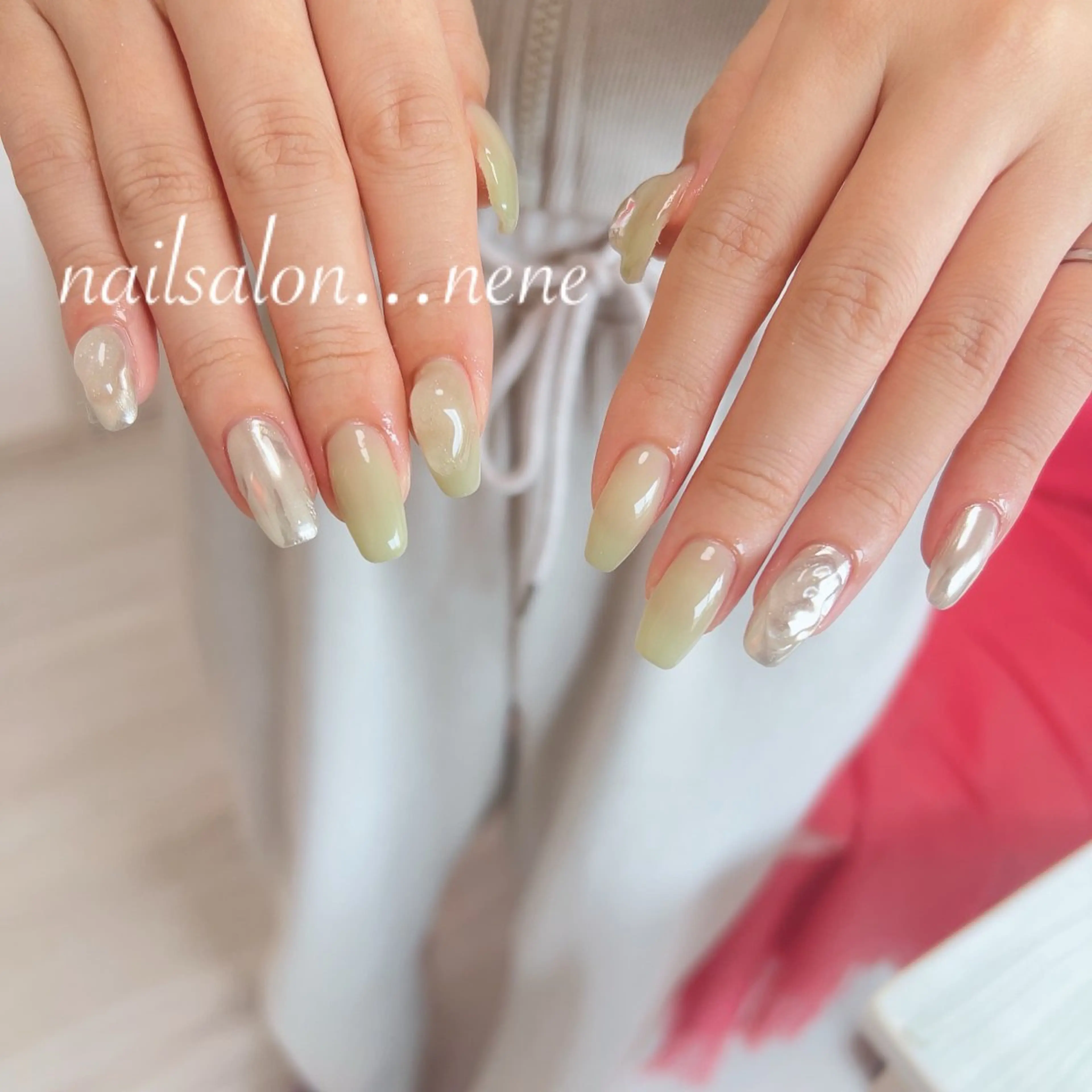 ネイル ミラーネイル nailsalon ...neneのネイルデザイン