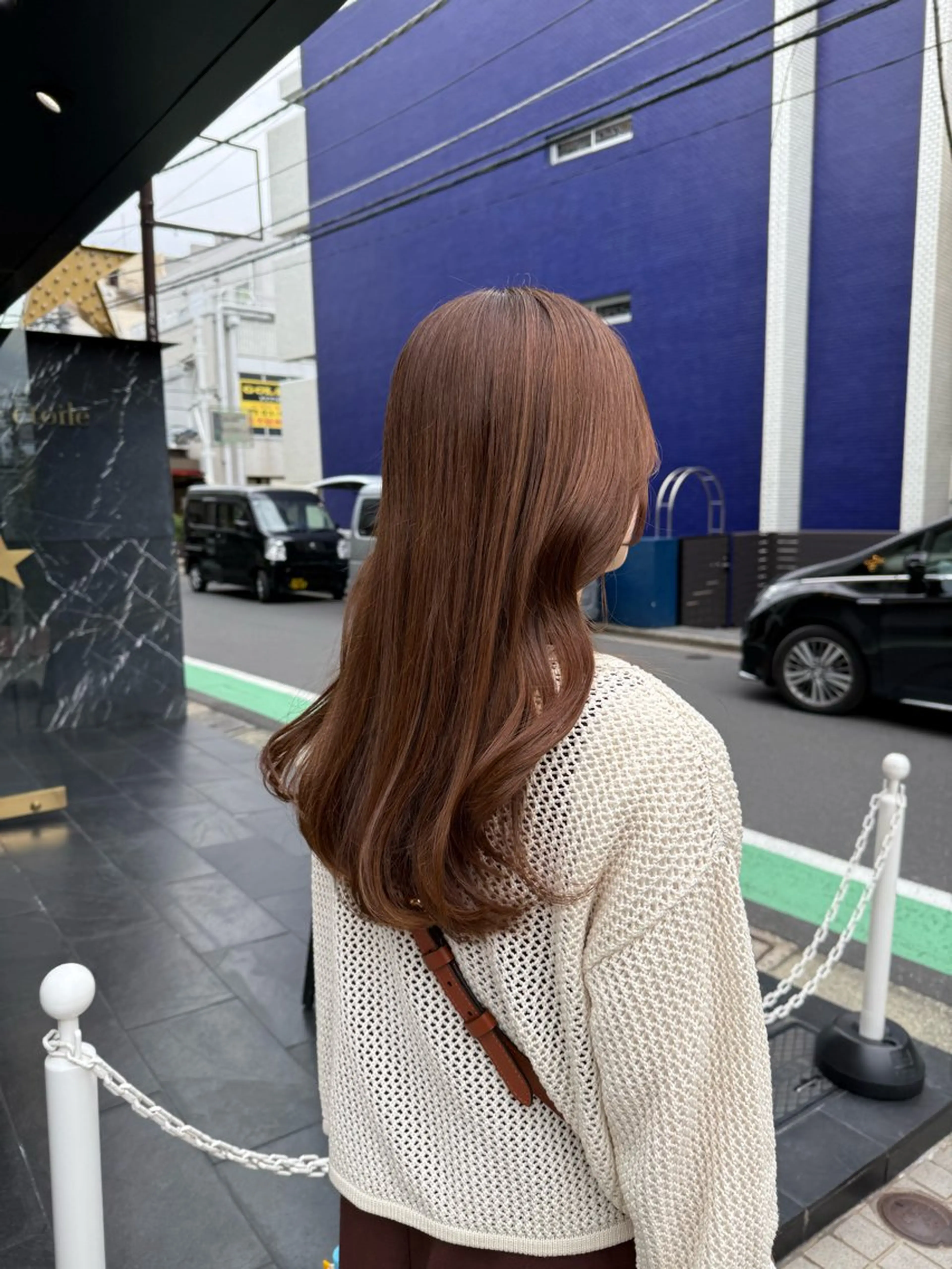 ロング カラー カット ヘアカラー トリートメント 似合わせヘア🫶🏻 つきいてるみのヘアスタイル