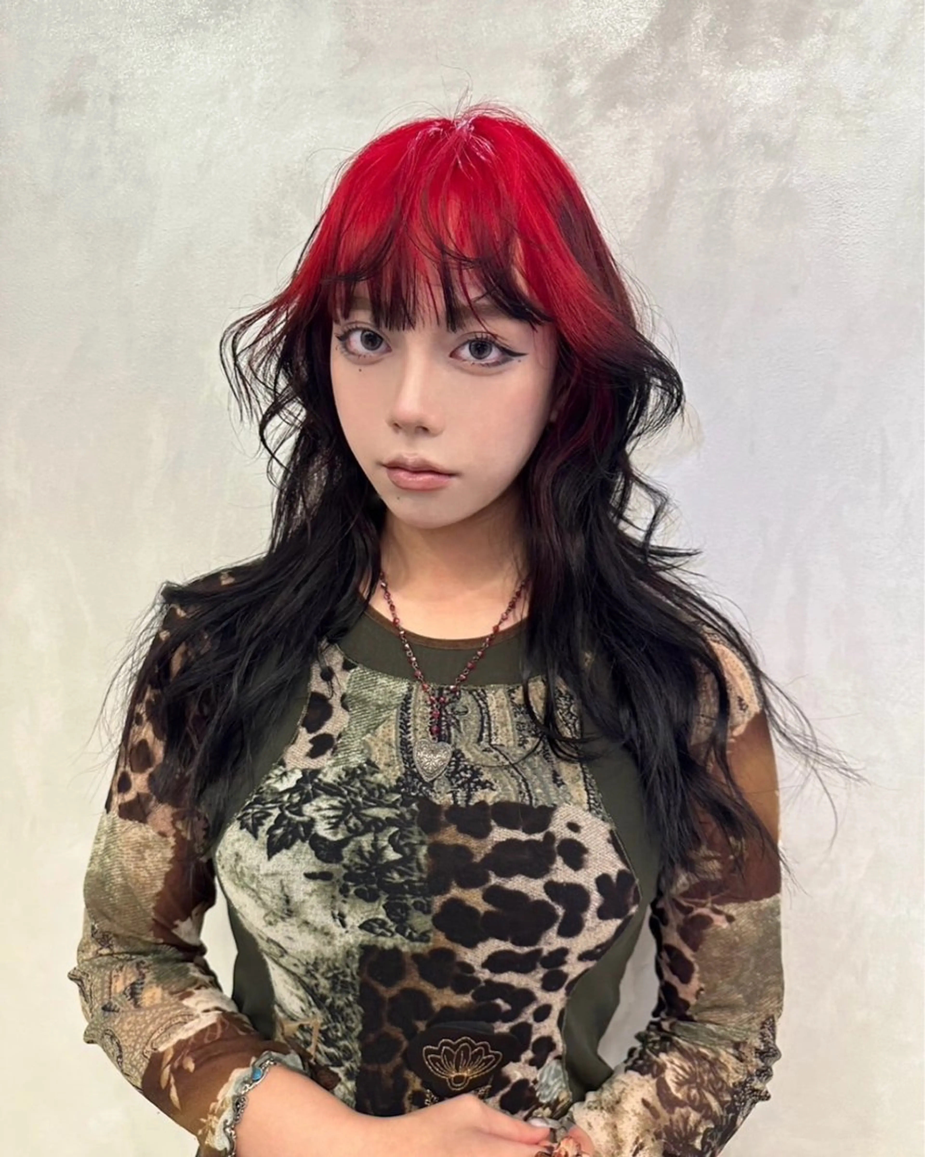 ロング カラー ヘアアレンジ MIYU/ニュアンス /艶カラーのヘアスタイル