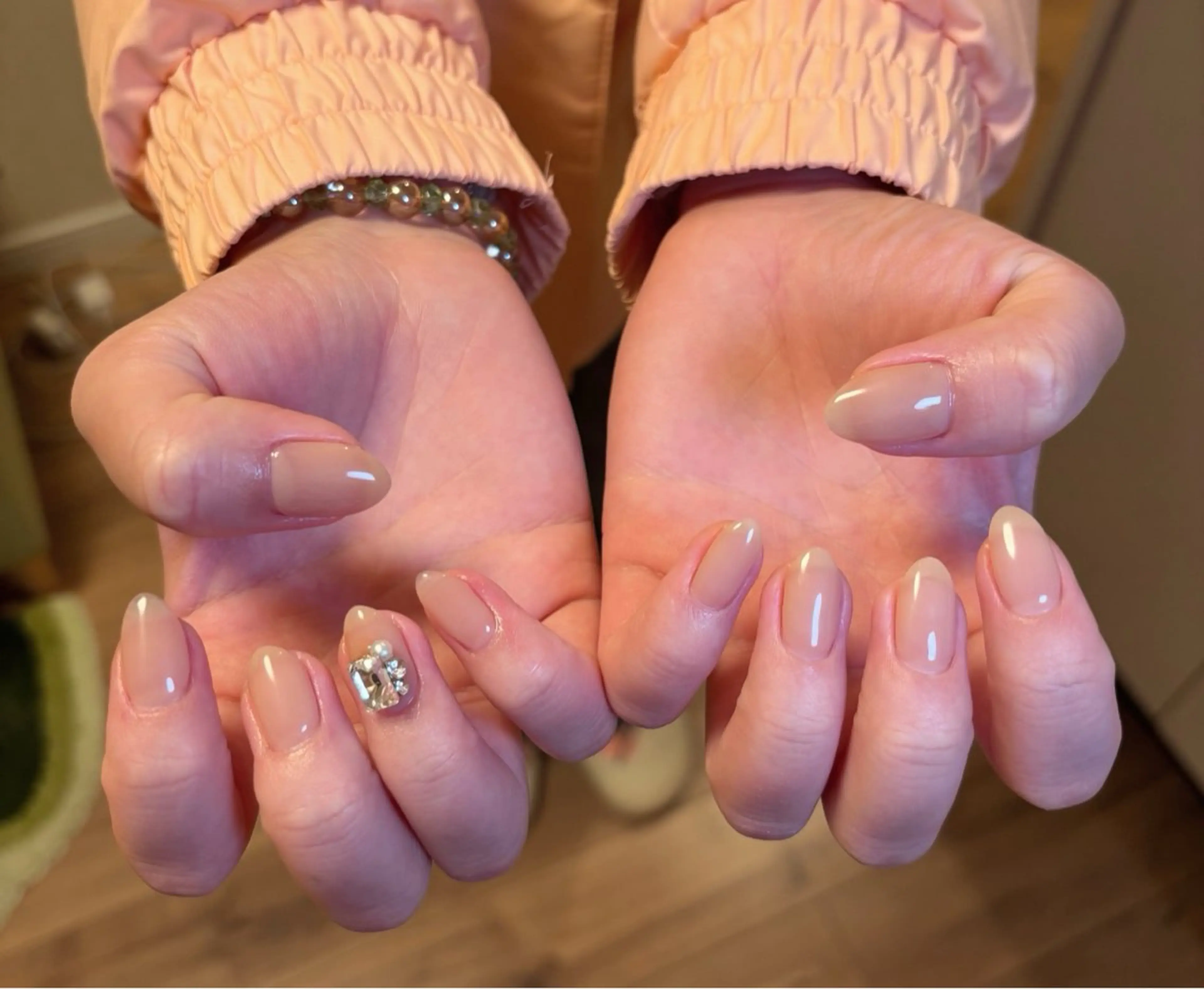 ネイル ワンカラーネイル ハンドネイル 京美人所属・京 美人のネイルデザイン