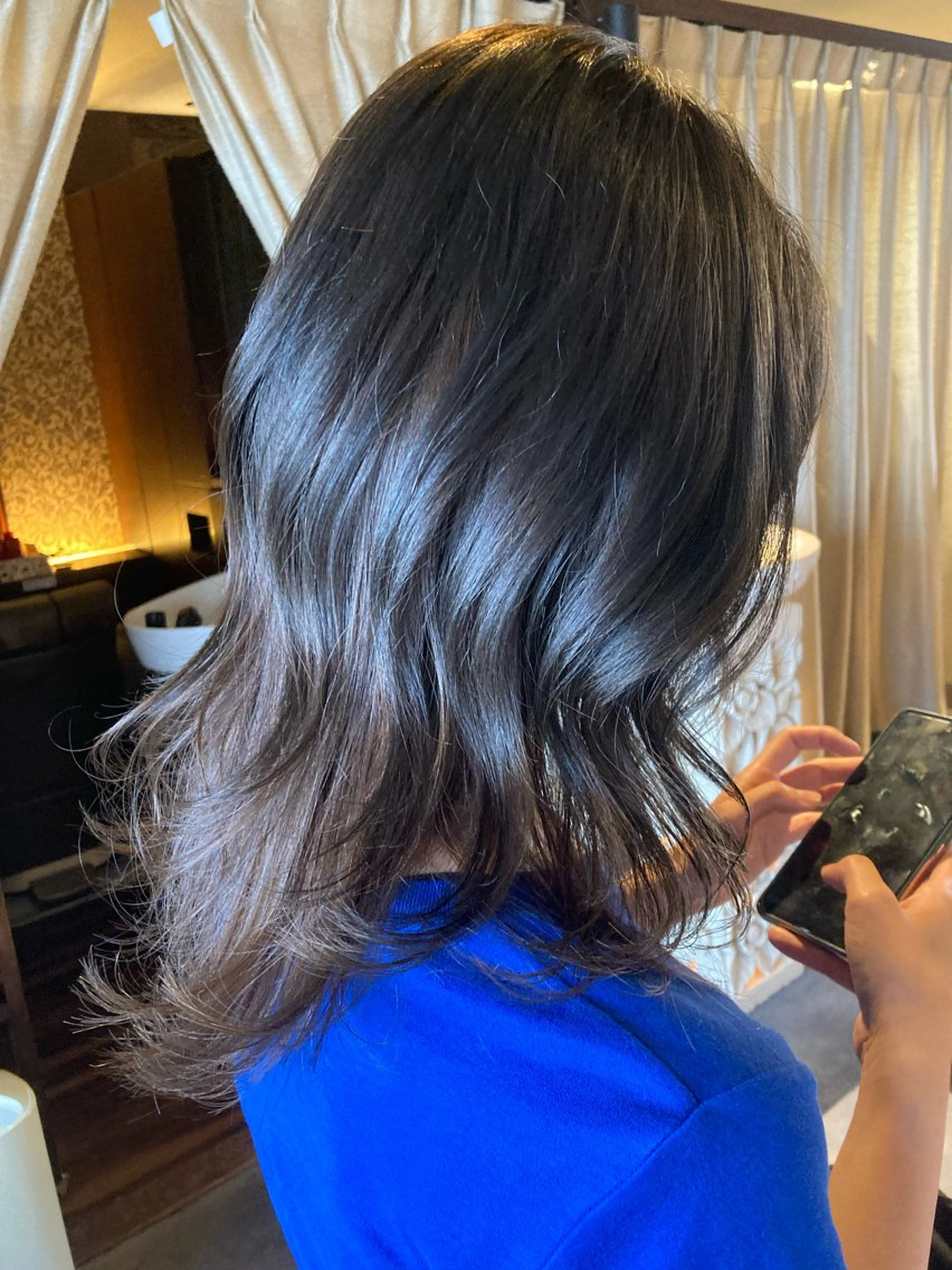 ミディアム カット ヘアカラー トリートメント 🌙似合わせ専門 照井🌙のヘアスタイル