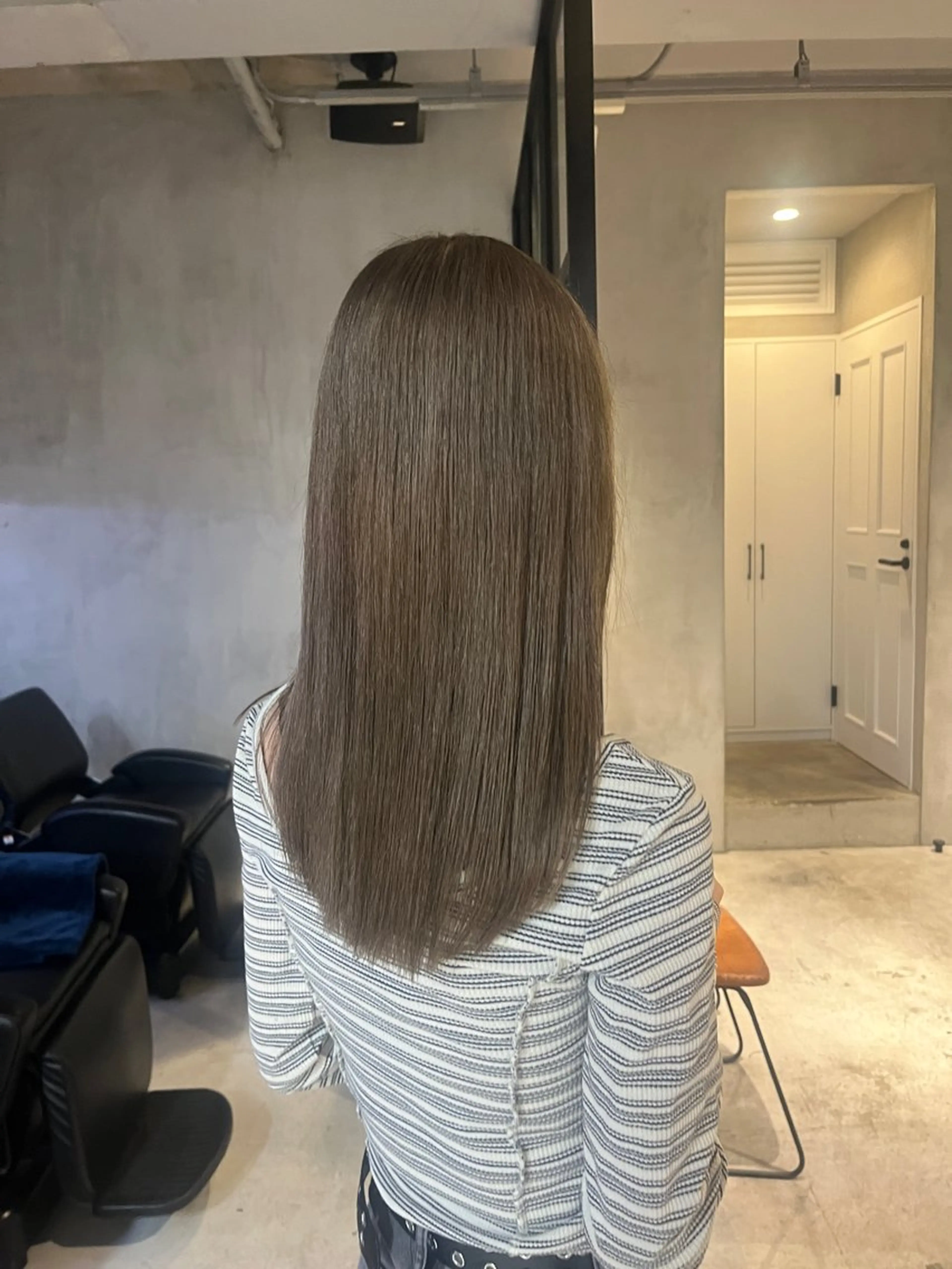 セミロング カラー ヘアカラー elima 調布所属・ちせ/ 透明感カラー /調布˚ 🦢₊✧のヘアスタイル