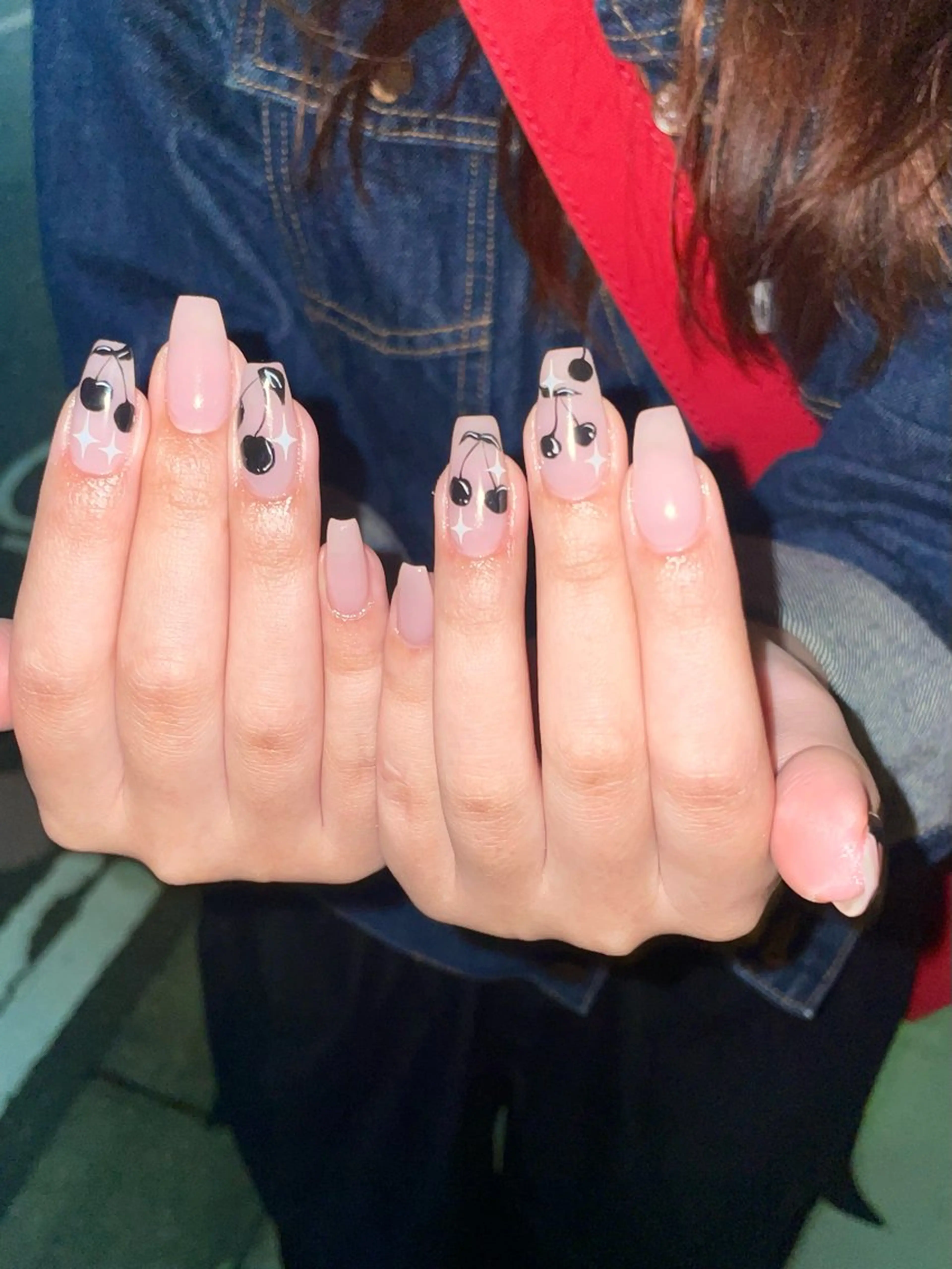 【オフあり】🩵6本アート🎼🩰持ち込みデザイン ＊補足説明を必ずご確認ください♩の写真