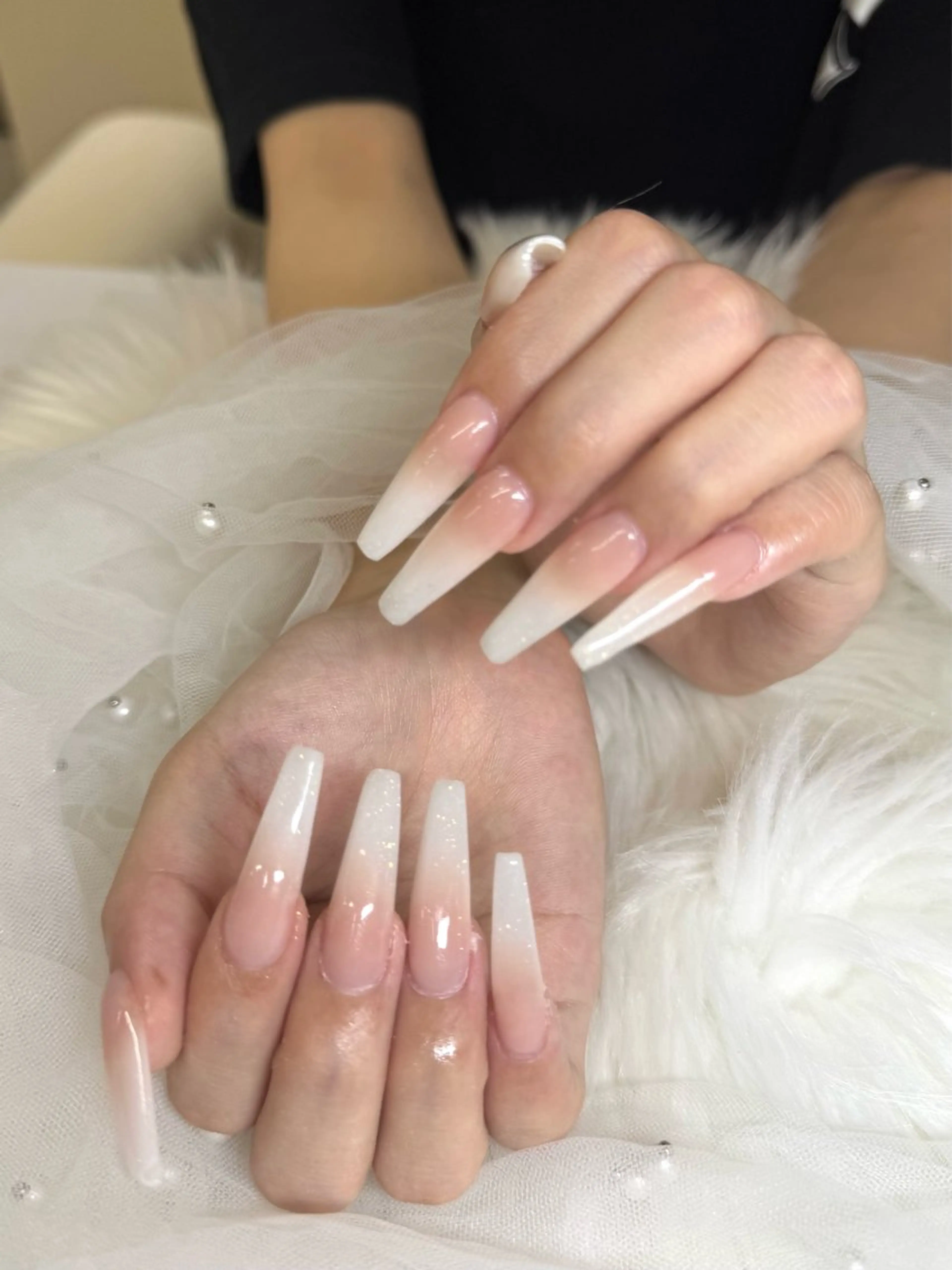 ネイル ラメ(グリッター) ハンドネイル Nail salon LUCAS,K 《ネイルサロンルーカス》千葉中央 スカルプ所属・LUCAS 千葉 AOI💅🏾💕のネイルデザイン